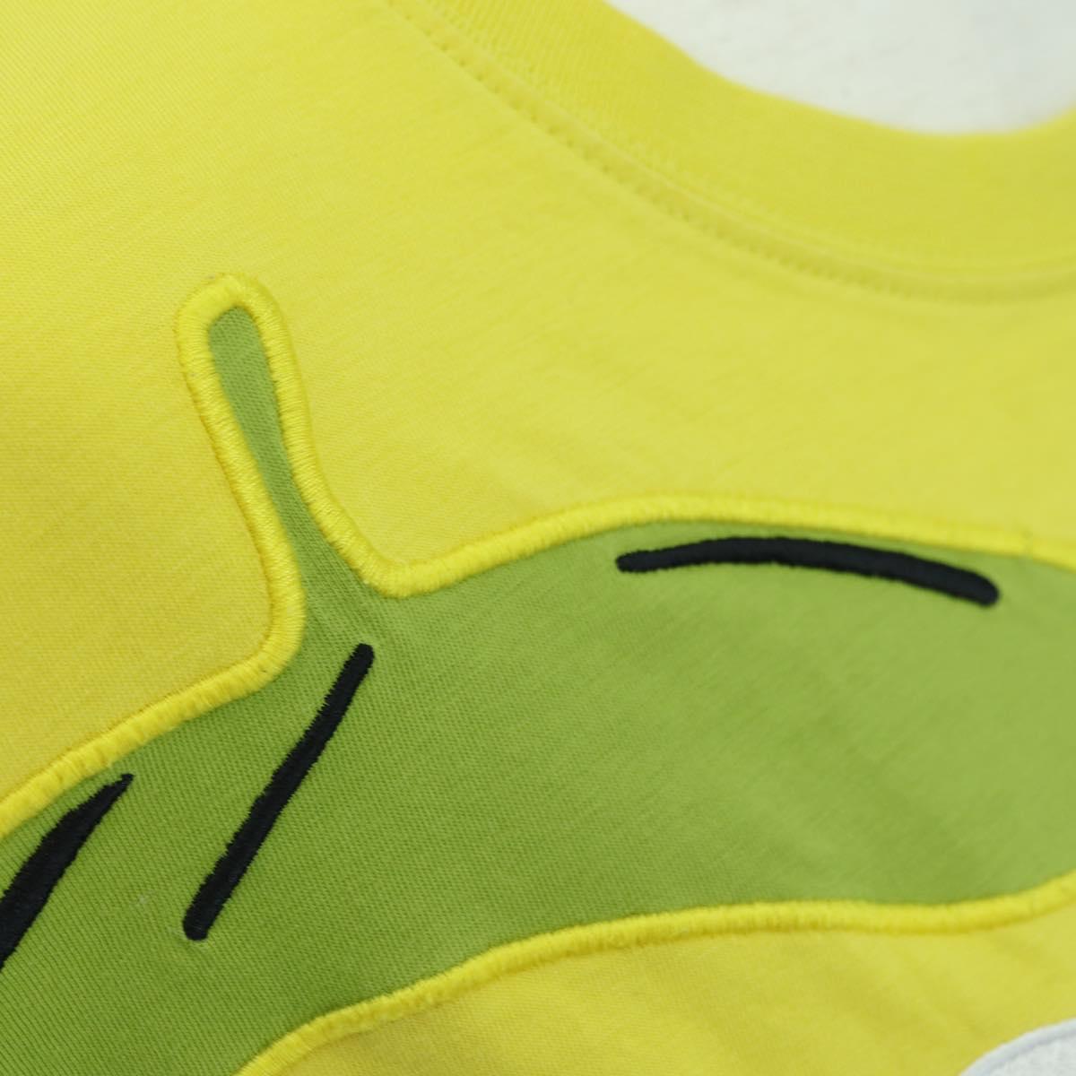 LOEWE LOEWE × Studio Ghibli Mr. Ootori T Shirt Cotton XS Yellow Auth 167239SAM