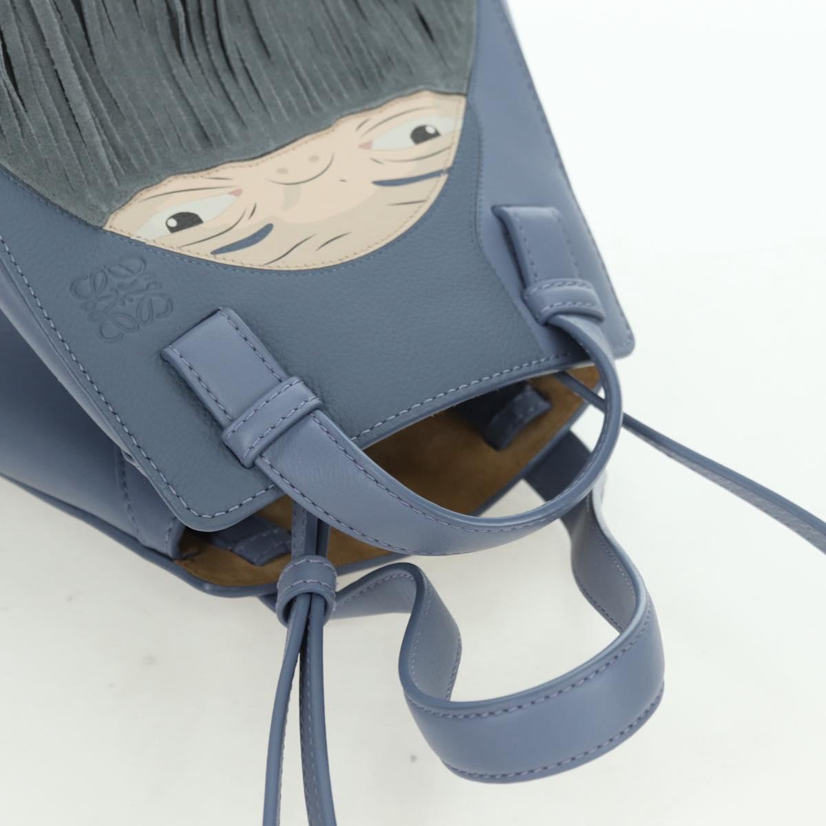 LOEWE × Ghibli Howl's Hammock Nuggets Markl Bag 2way Light Blue Auth 167241SM