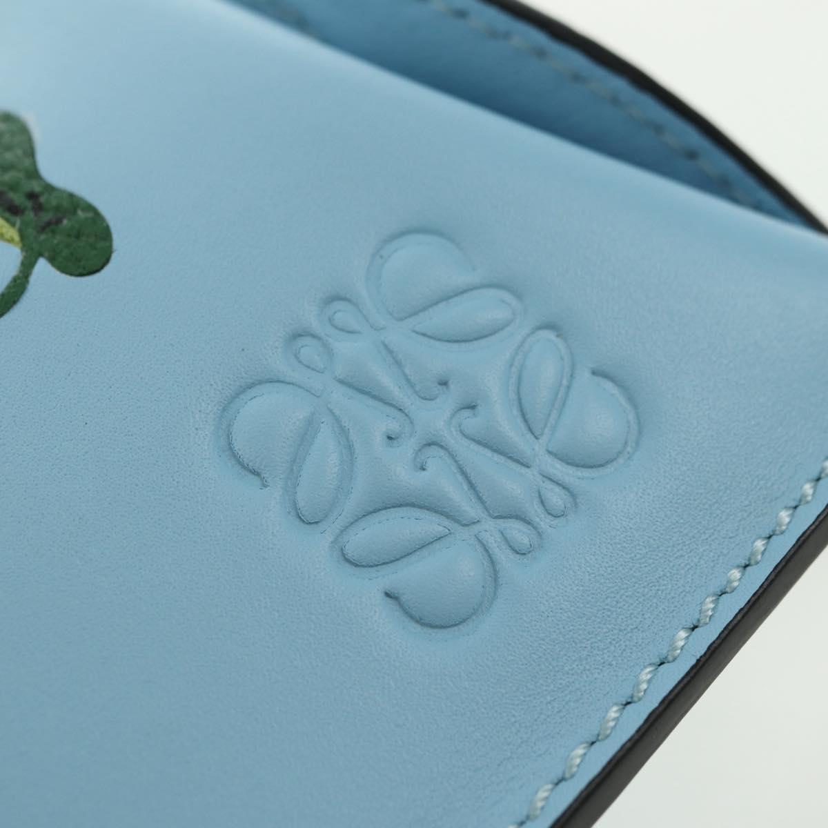 LOEWE × Ghibli My Neighbor Totoro Gate Pocket Leather Light Blue Auth 167243SM