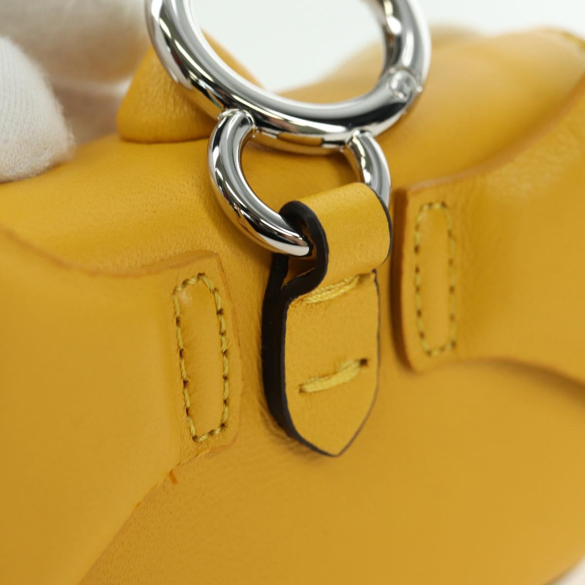 FENDI FRGMT x POKÉMON Mini Mamma Baguette Dragonite Bag Leather Auth 167248SM