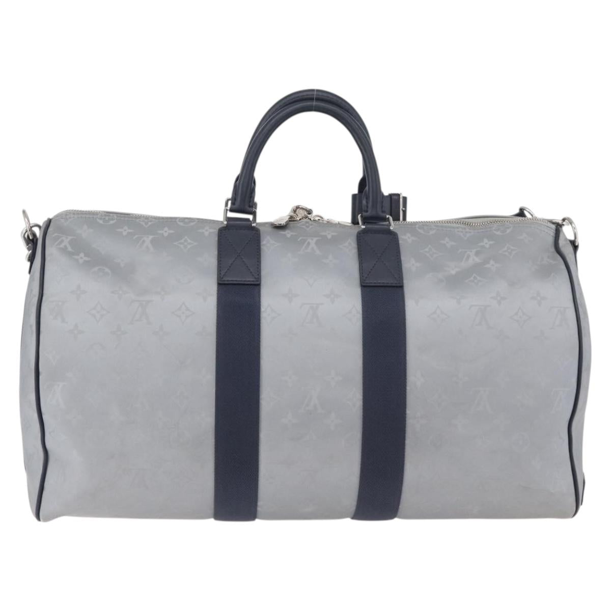 LOUIS VUITTON Monogram Satellite Keepall Bandouliere 50 M44170 LV Auth 167267SAM