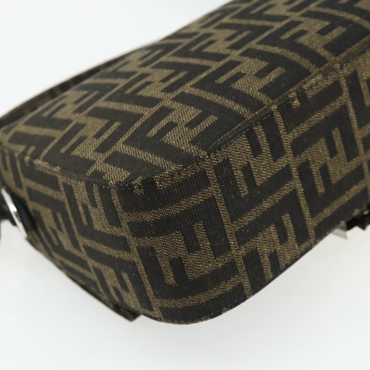 FENDI Zucca Canvas FRGMT x POKÉMON Mamma Baguette Dragonite Black Auth 167269SM