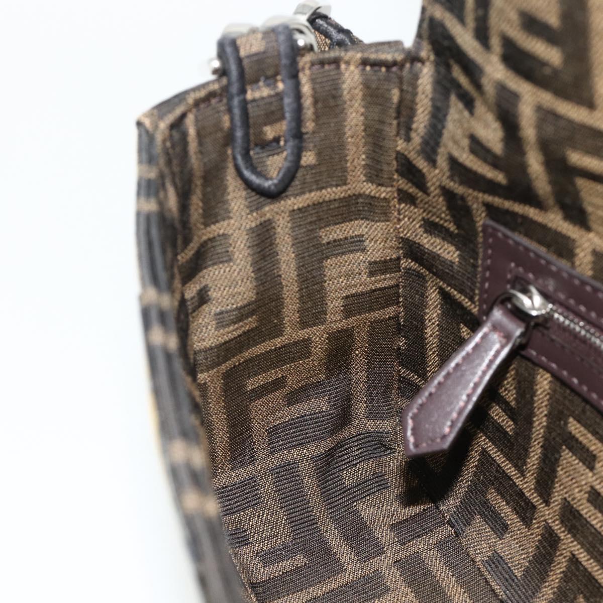 FENDI Zucca Canvas FRGMT x POKÉMON Mamma Baguette Dragonite Black Auth 167269SM