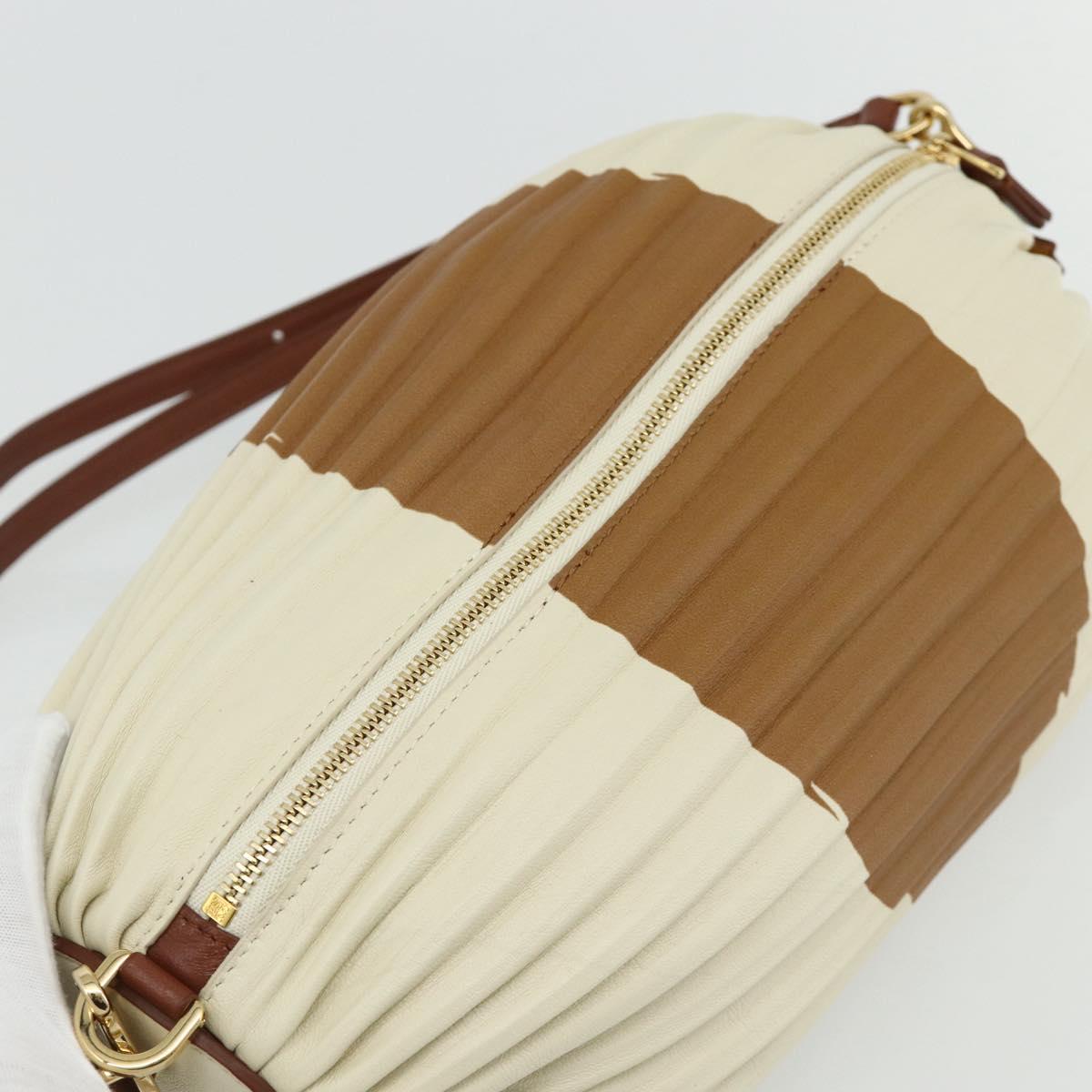 LOEWE × Studio Ghibli Howl's Moving Castle Hin Bag Leather Beige Auth 167271SM
