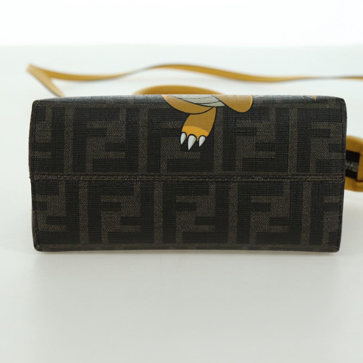 FENDI x FRGMT x POKÉMON Zucca Canvas By The Way Mini Dragonite Auth 167297SM