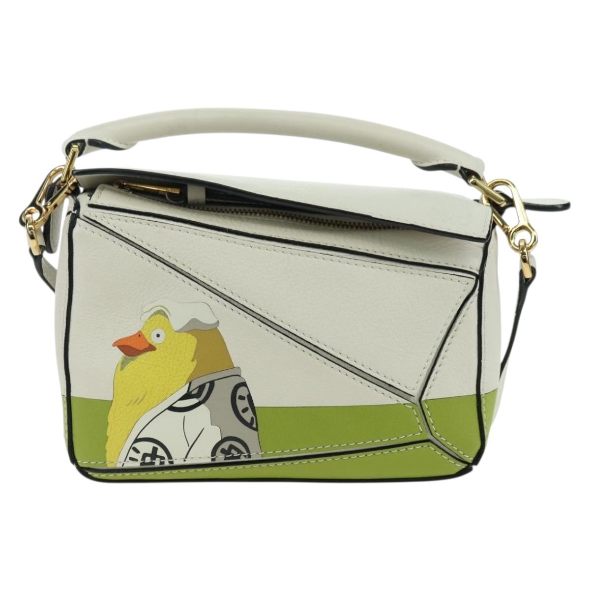 LOEWE × Ghibli Spirited Away Ootori Sama Puzzle Bag Mini 2way Auth 167300SM