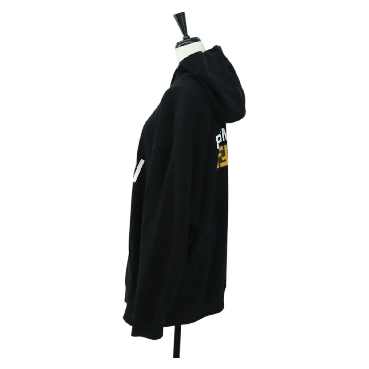 FENDI FENDI x FRGMT x POKÉMON Parker Kairyu Cotton M Black Auth 167303SM
