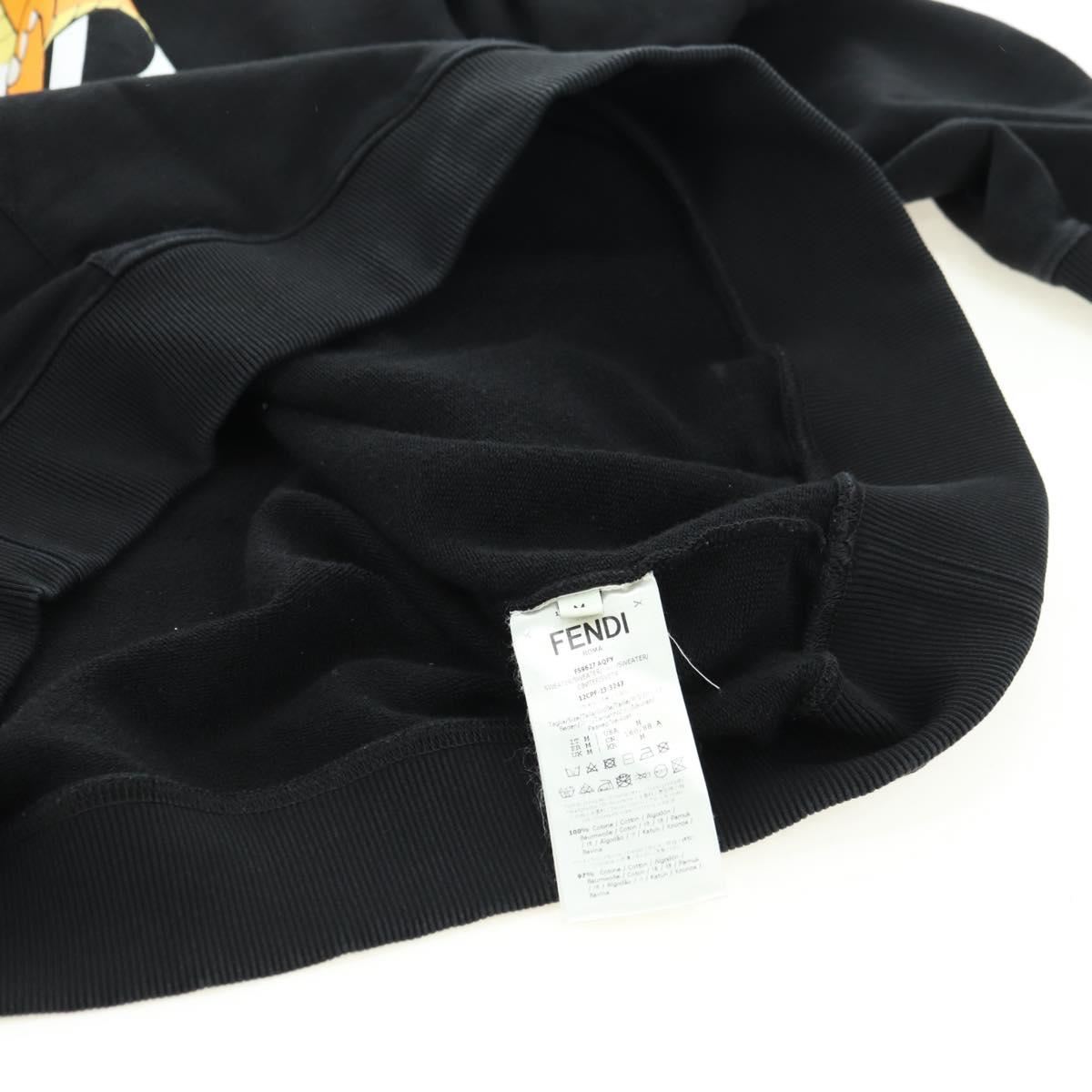FENDI FENDI x FRGMT x POKÉMON Parker Kairyu Cotton M Black Auth 167303SM