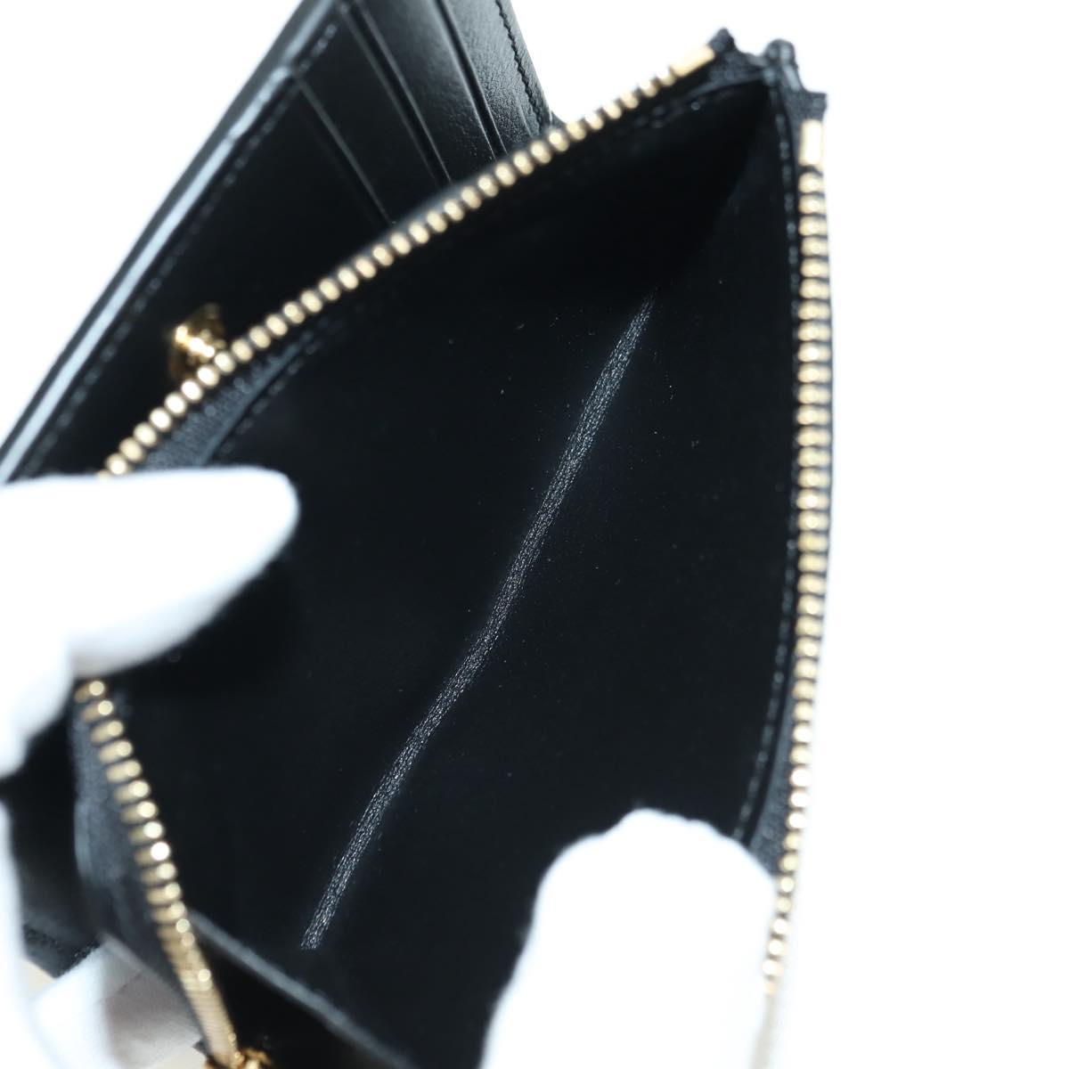 LOEWE × Ghibli Howl's Compact Zip Wallet Calcifer Leather Black Auth 167305SM