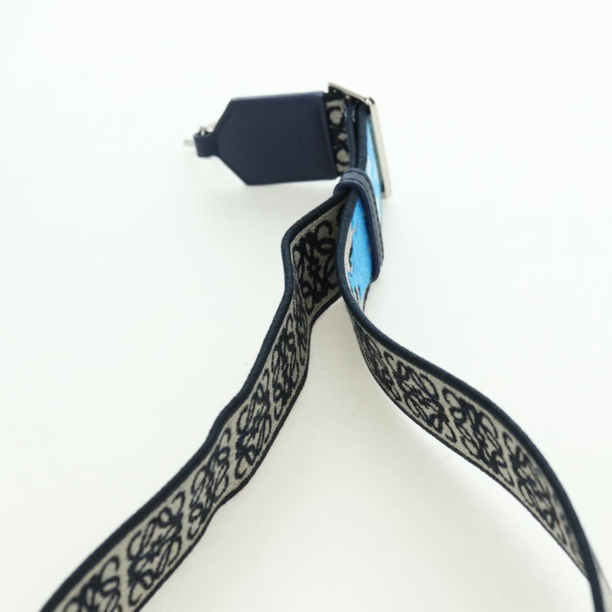 LOEWE × Ghibli Calcifer Howl's Moving Castle Shoulder Strap Blue Auth 167306SM