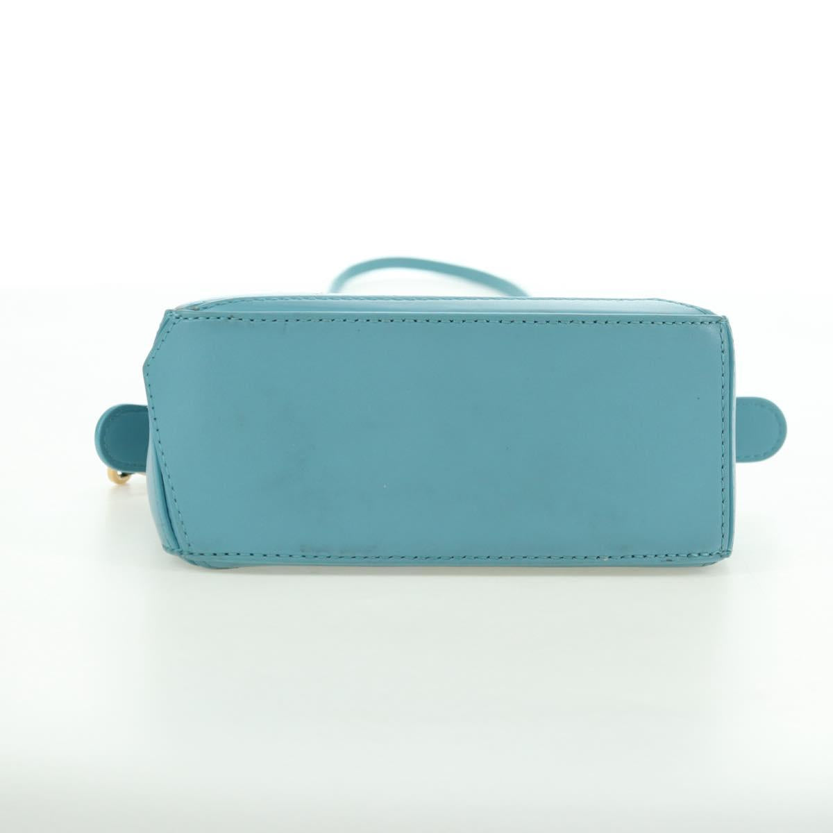 LOEWE × Ghibli Howl's Puzzle Bag Mini Hin Bag Leather 2way Blue Auth 167312SM