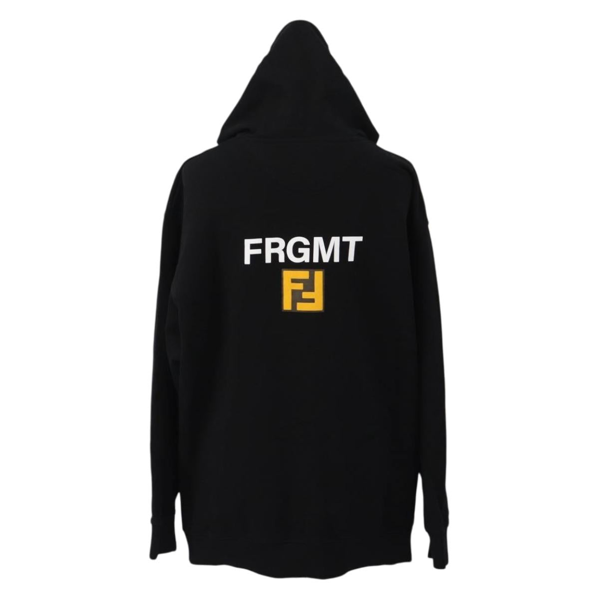 FENDI FENDI x FRGMT x POKÉMON Hoodie Kairyu Cotton XXS Black Auth 167328SM