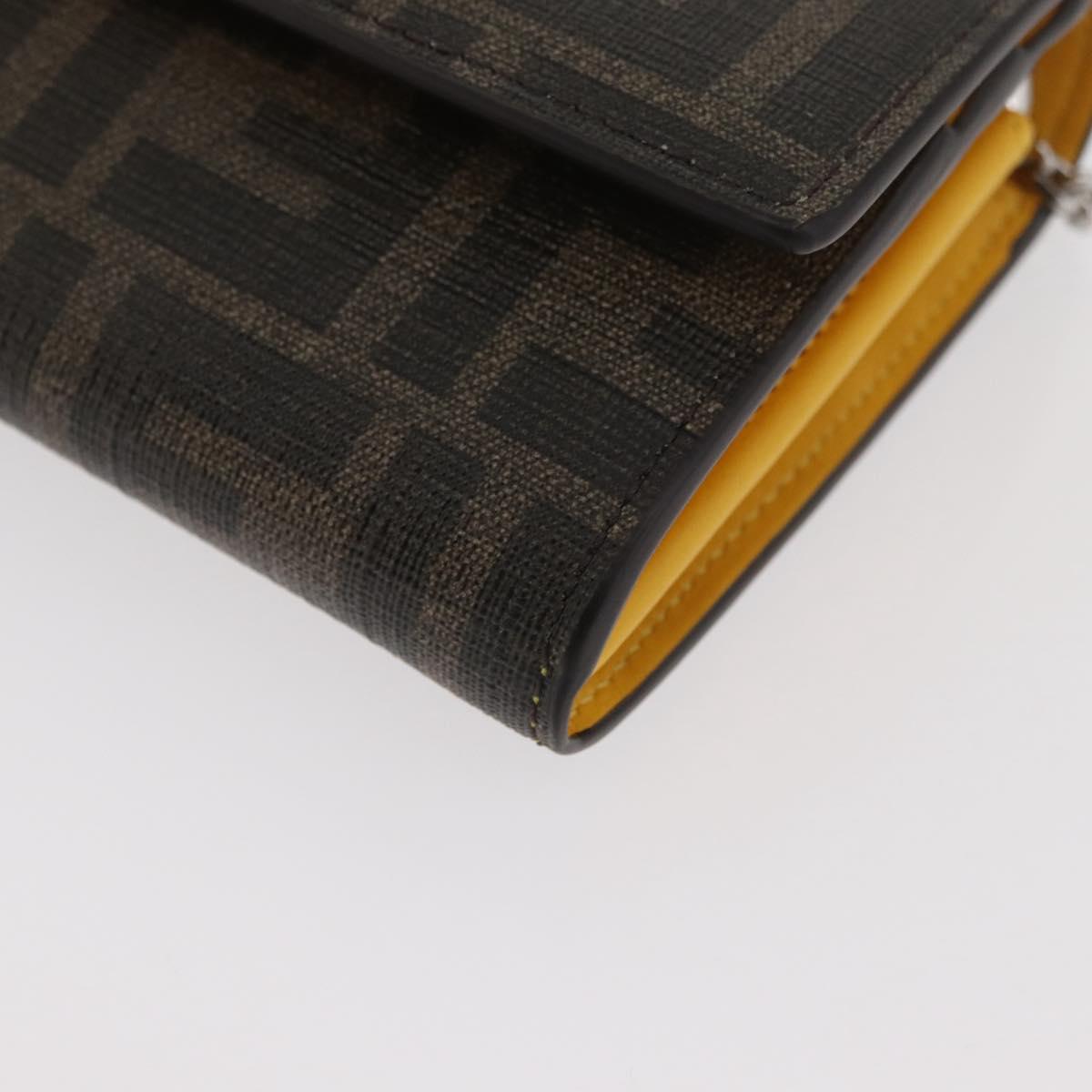 Zucca Canvas FENDI x FRGMT x POKÉMON Chain Shoulder Wallet Kairyu Auth 167330SM