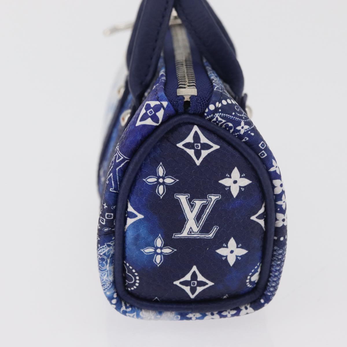 LOUIS VUITTON Monogram Bandana Porte Cles Pouch Bag Charm MP3337 Auth 167351SM