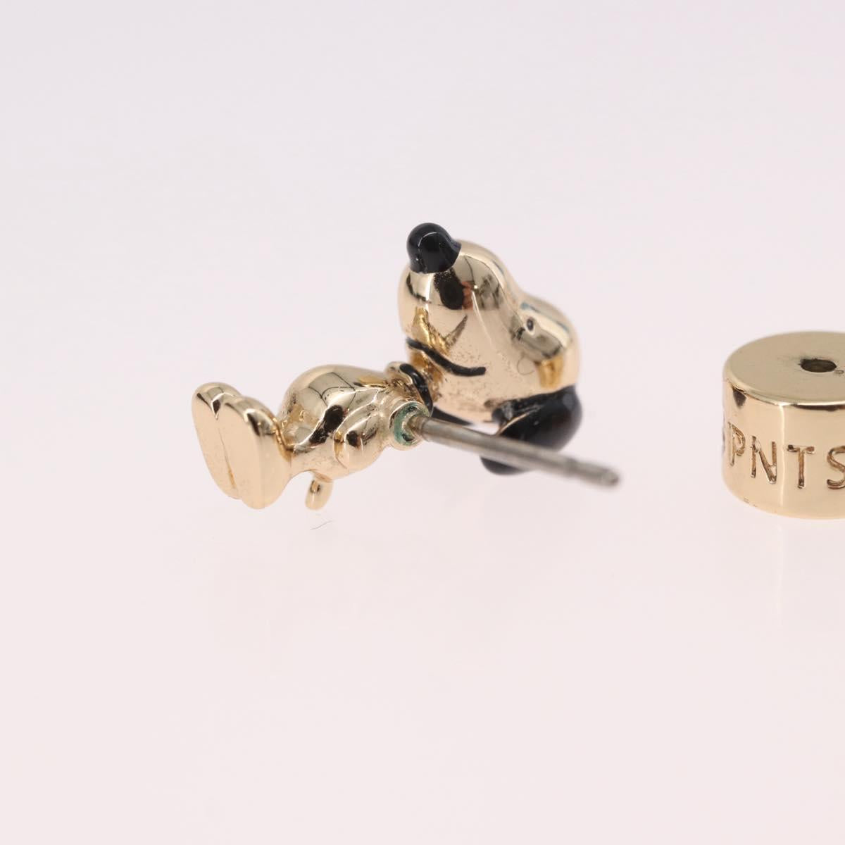 CoachxPEANUT Pierce Snoopy Gold Auth 167353A