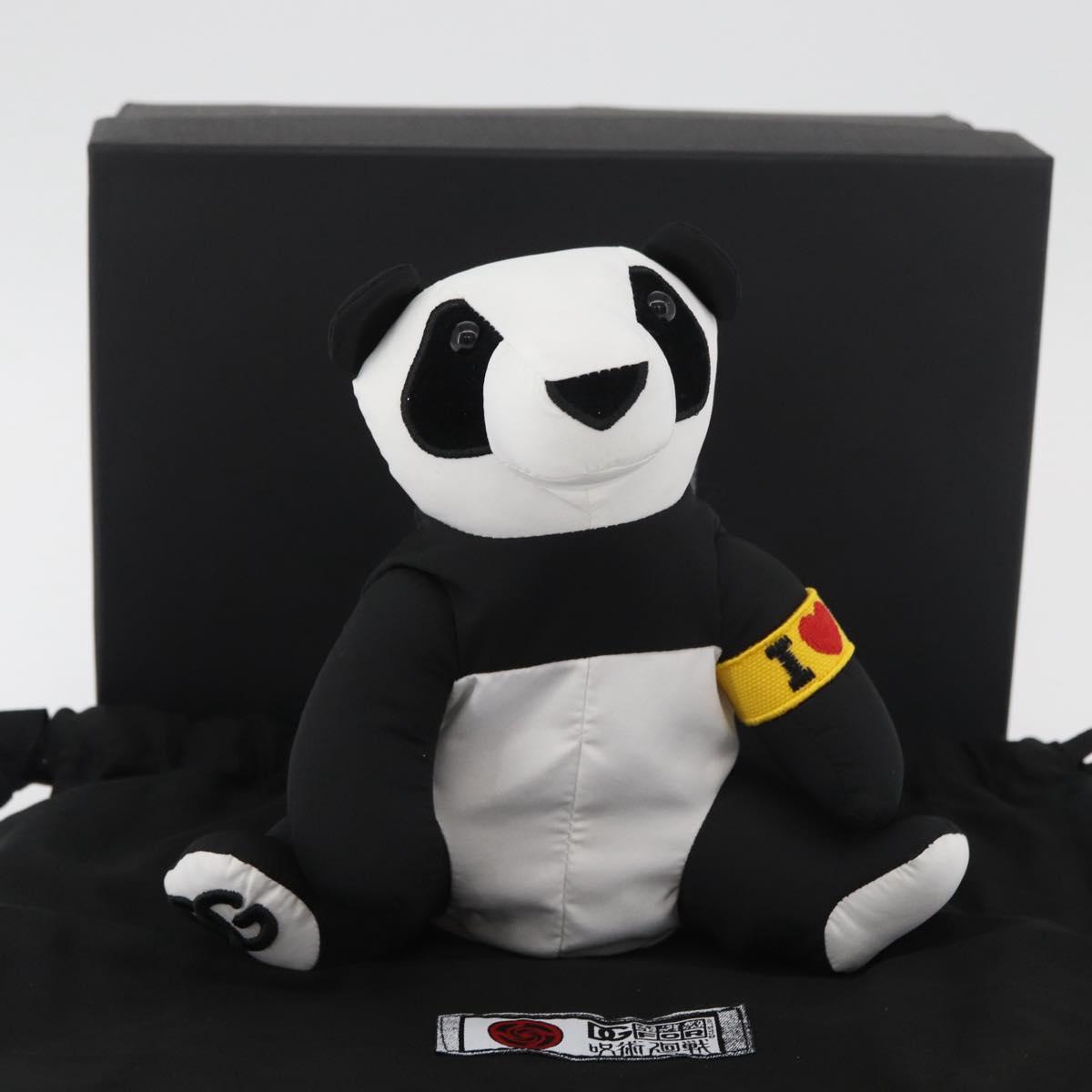 DOLCE&GABBANA D&G x Jujutsu Kaisen Eco Bag Panda Bag Nylon Black Auth 167356SM