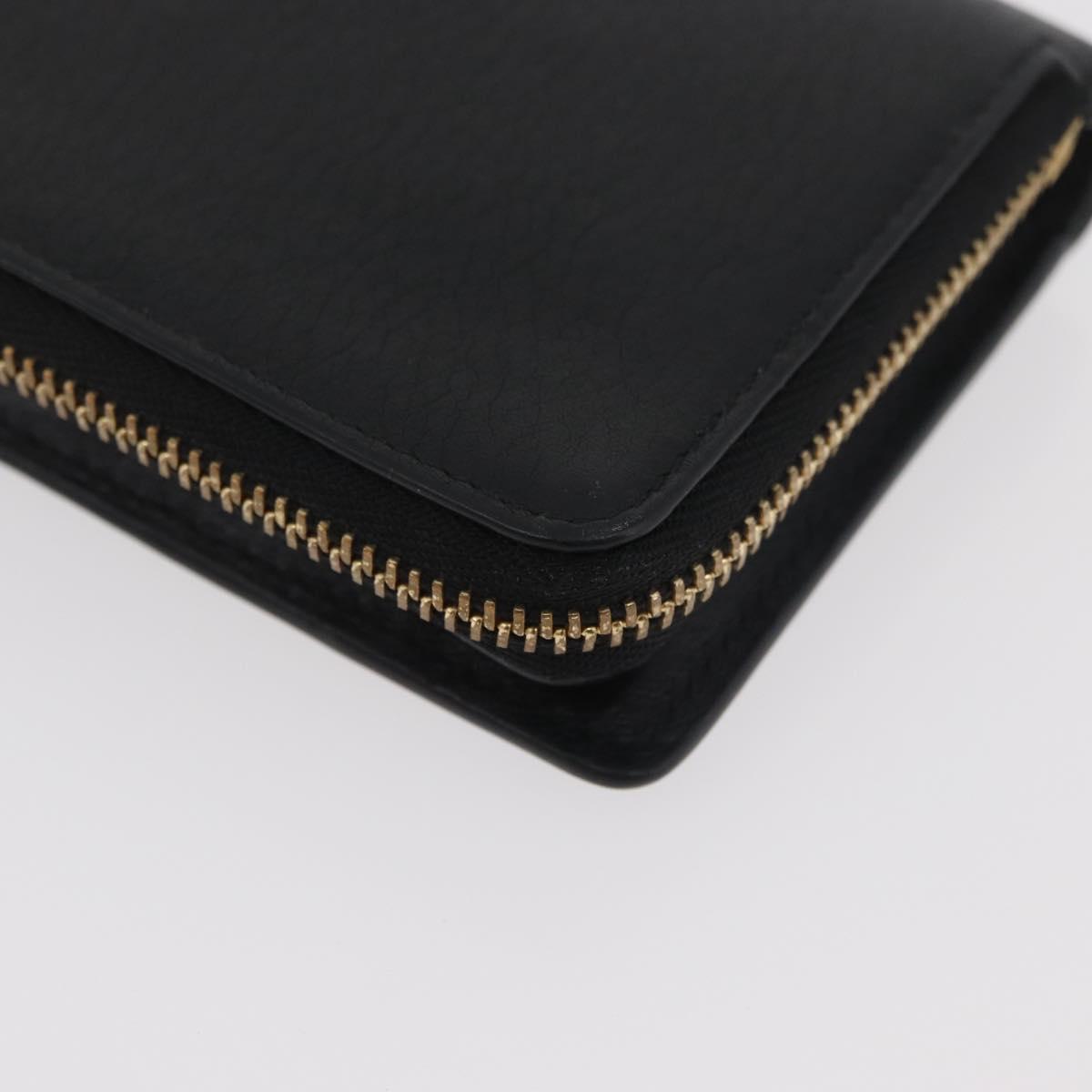 LOEWE × Studio Ghibli Spirited Away Kaonashi Wallet Leather Black Auth 167359SM