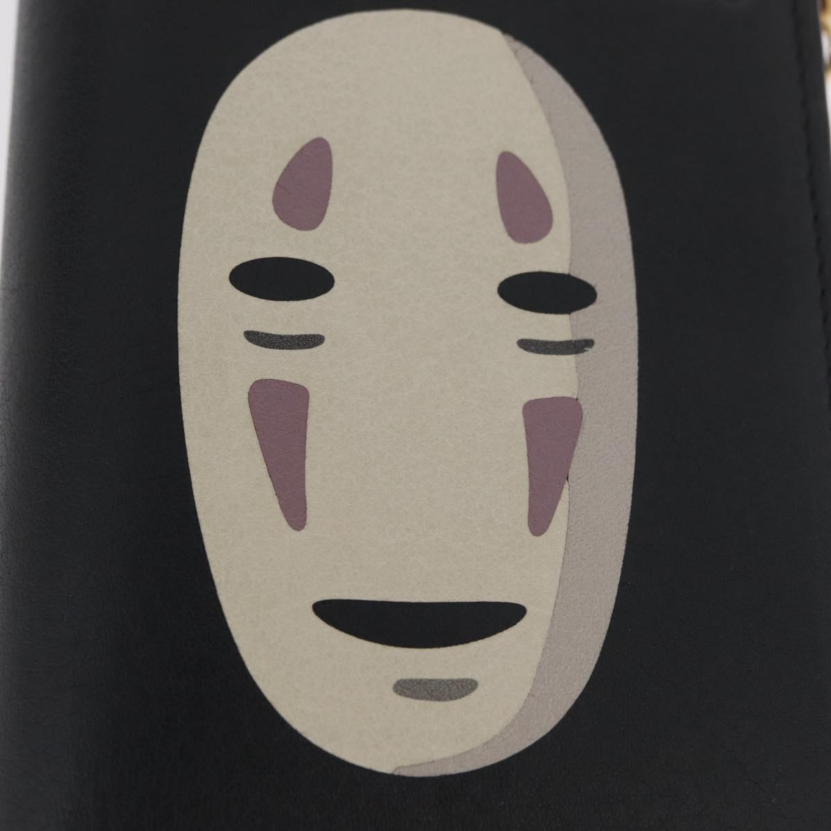 LOEWE × Studio Ghibli Spirited Away Kaonashi Wallet Leather Black Auth 167359SM