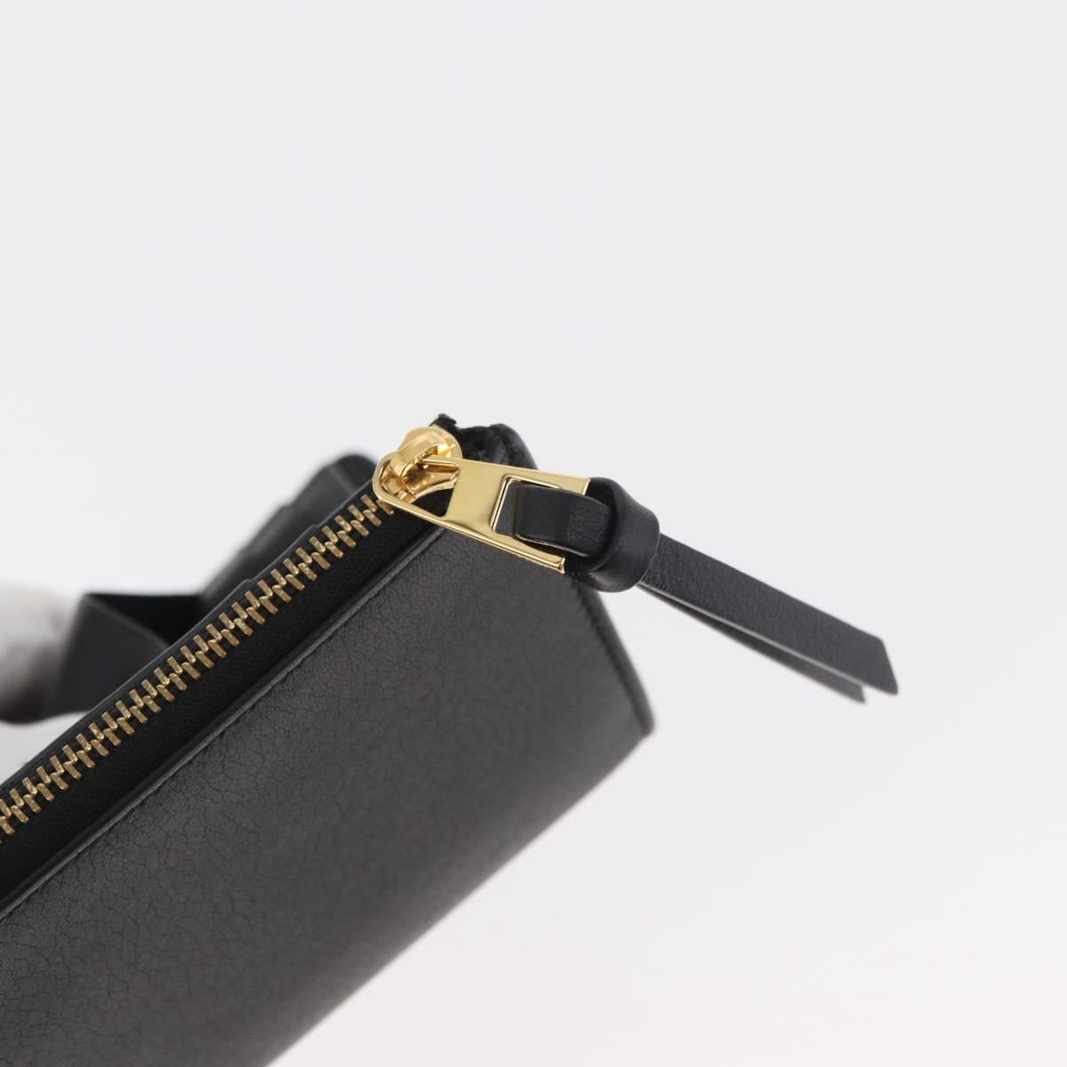 LOEWE × Studio Ghibli Spirited Away Kaonashi Wallet Leather Black Auth 167359SM