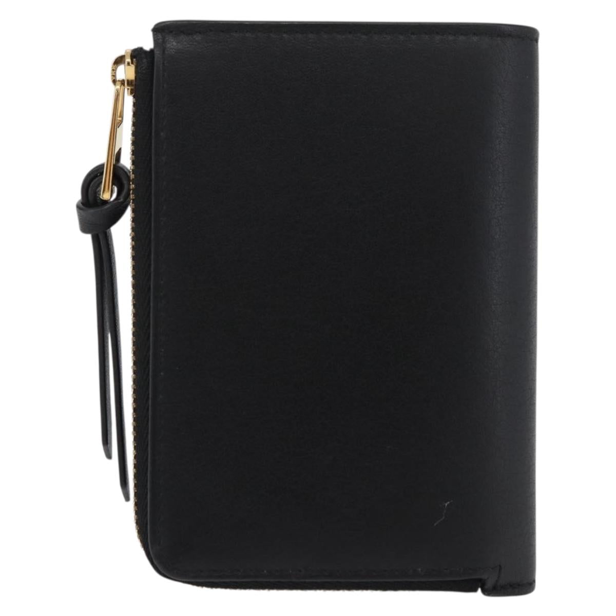 LOEWE × Studio Ghibli Spirited Away Kaonashi Wallet Leather Black Auth 167359SM