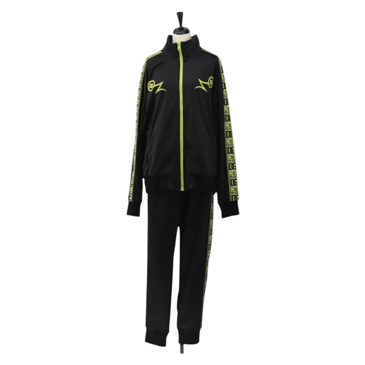 DOLCE&GABBANA Kaisen Track Jacket & Track Pants Inumaki Toge Auth 167361SM