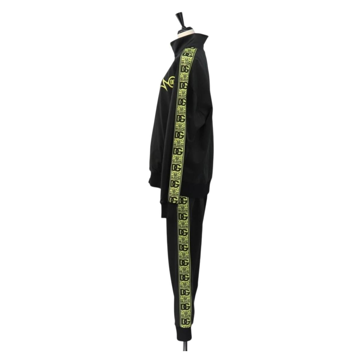 DOLCE&GABBANA Kaisen Track Jacket & Track Pants Inumaki Toge Auth 167361SM