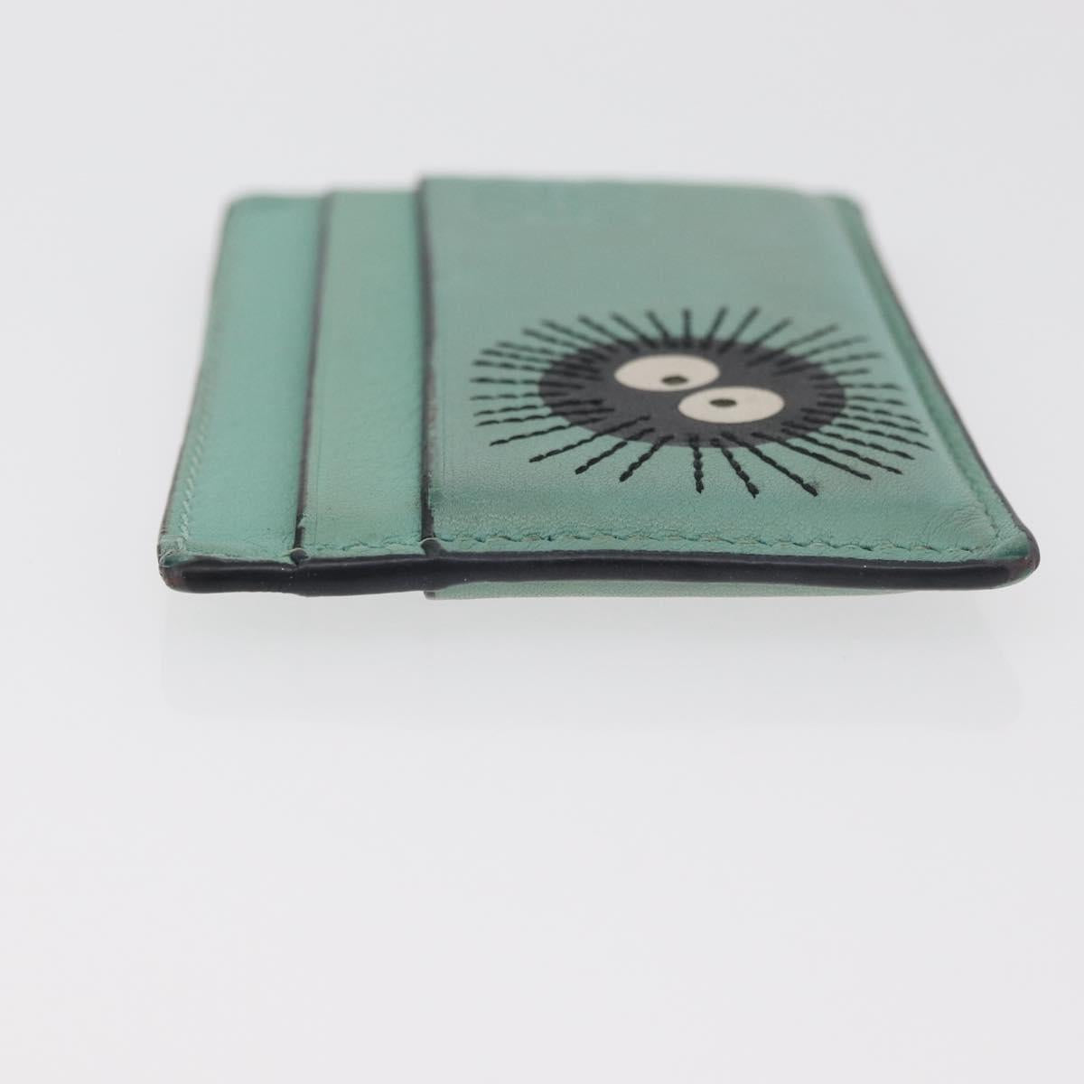 LOEWE × Studio Ghibli Susuwatari Spirited Away Card Case Leather Auth 167363M
