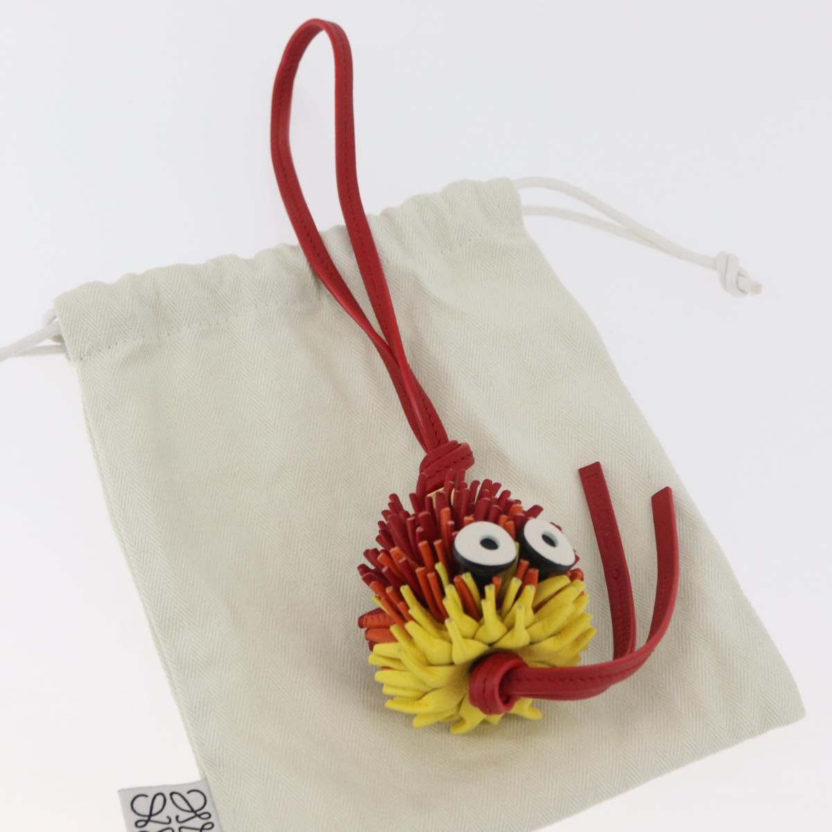 LOEWE × Studio Ghibli Howl's Moving Castle Calcifer Charm Leather Auth 167365SM