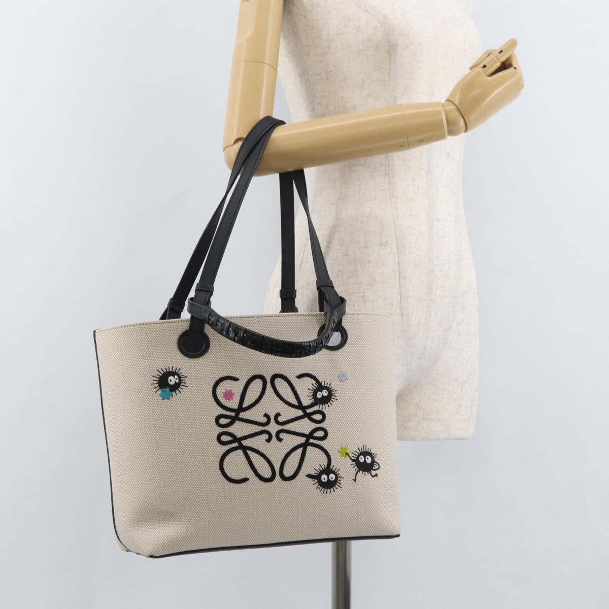 LOEWE LOEWE × Studio Ghibli Susuwatari Spirited Away Bag Canvas Auth 167370SM
