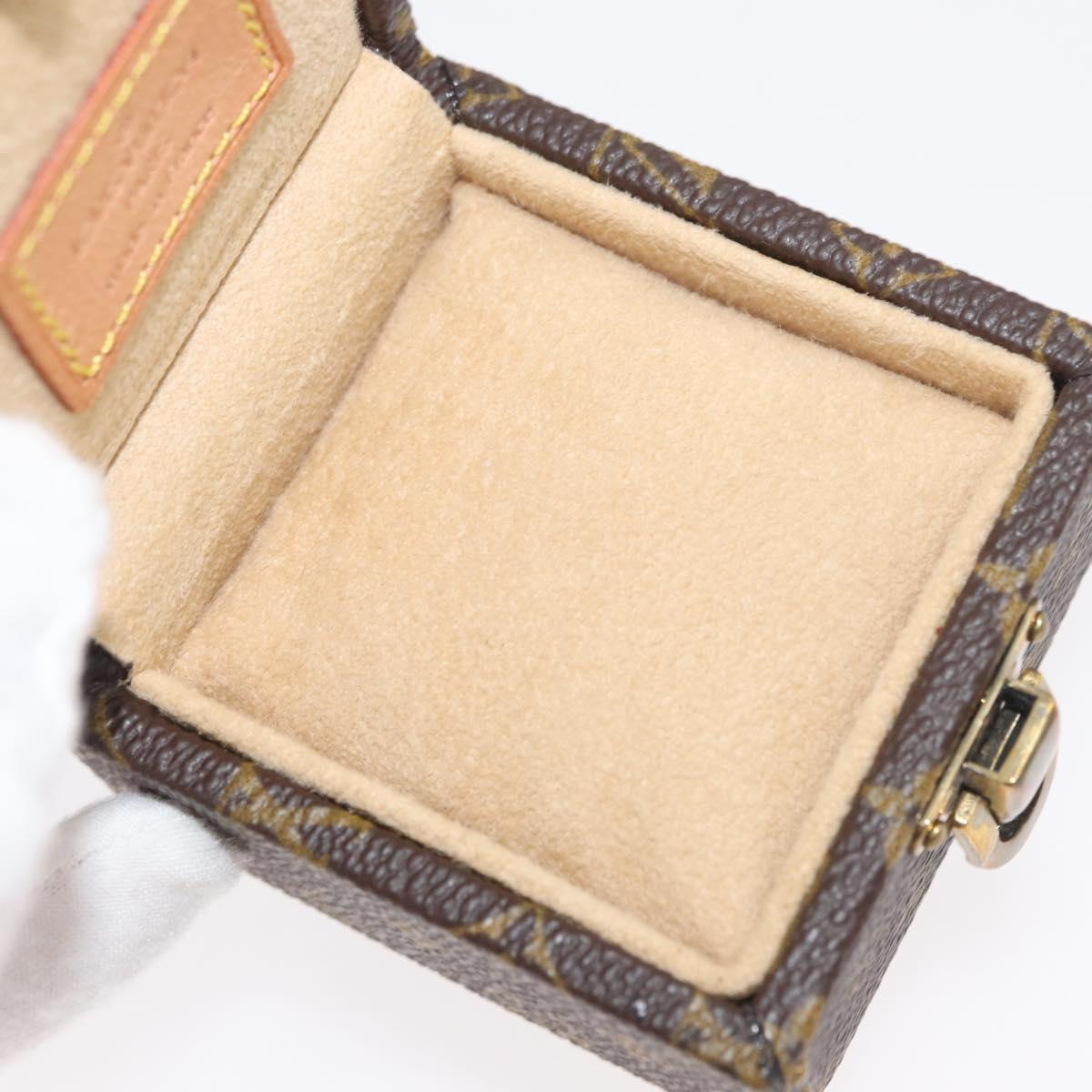 LOUIS VUITTON Monogram Case Eccrine Declaration Jewelry Box M21010 Auth 167372M