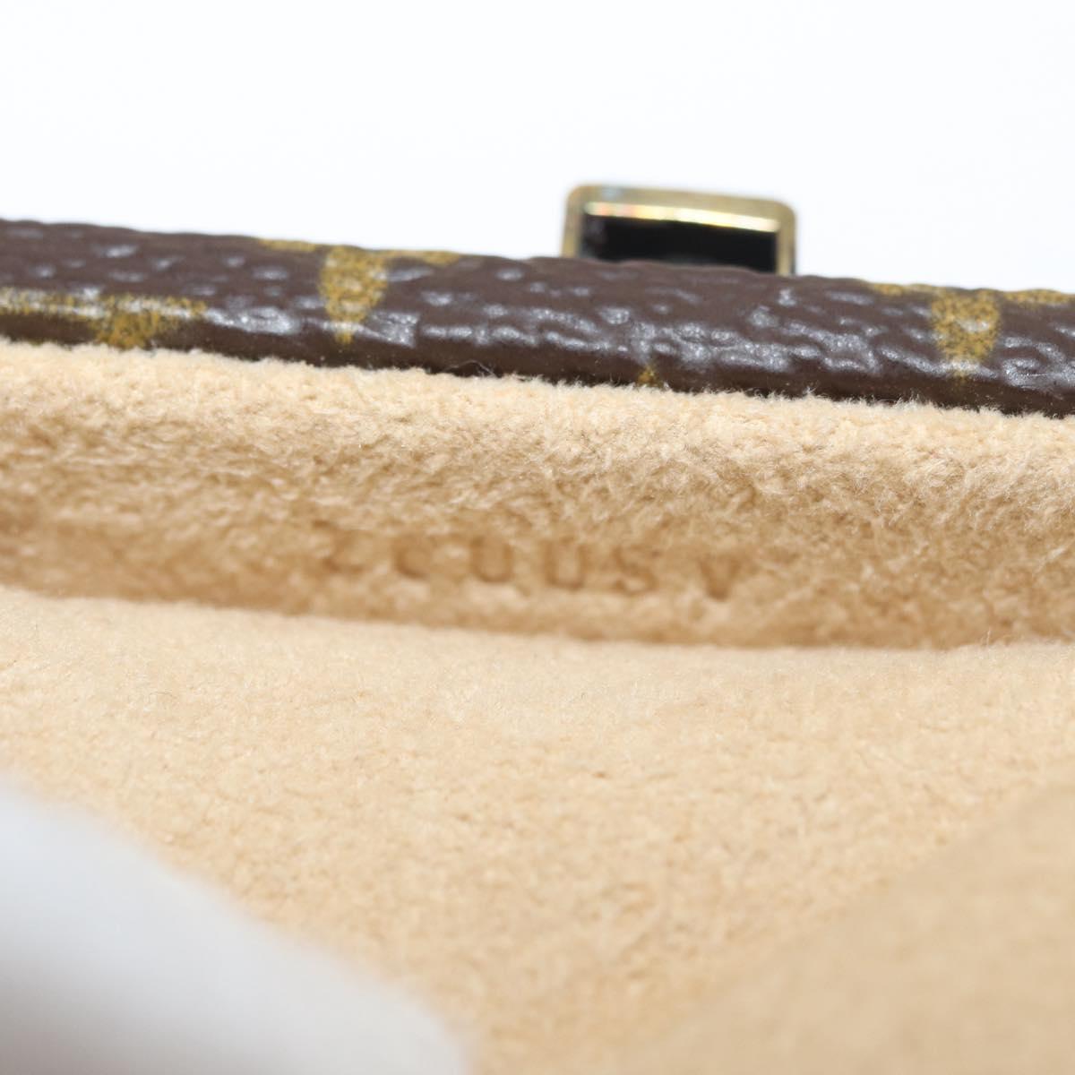 LOUIS VUITTON Monogram Case Eccrine Declaration Jewelry Box M21010 Auth 167372M