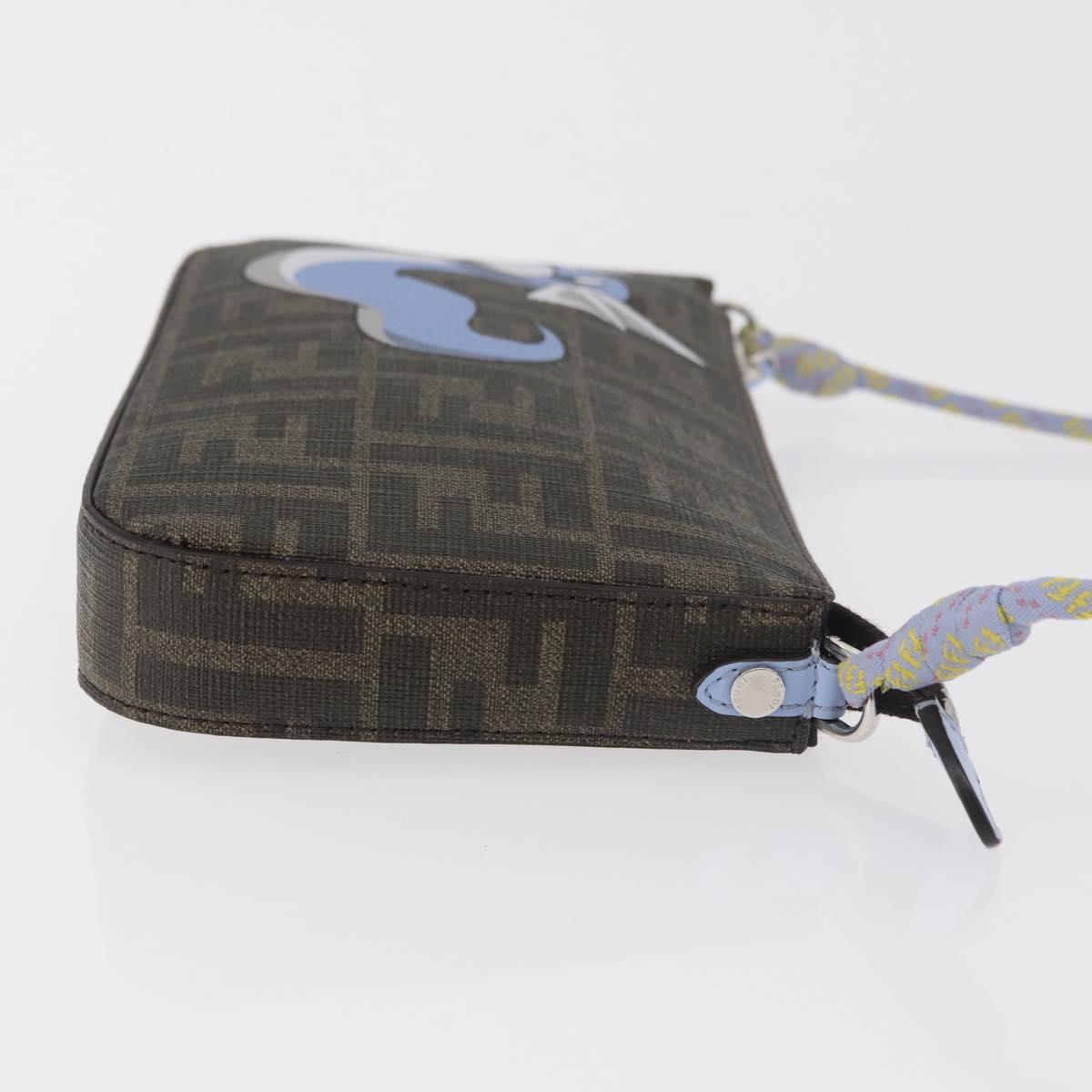 FENDI FENDI x FRGMT x POKÉMON Dratini Shoulder Bag Brown Black Auth 167373SM