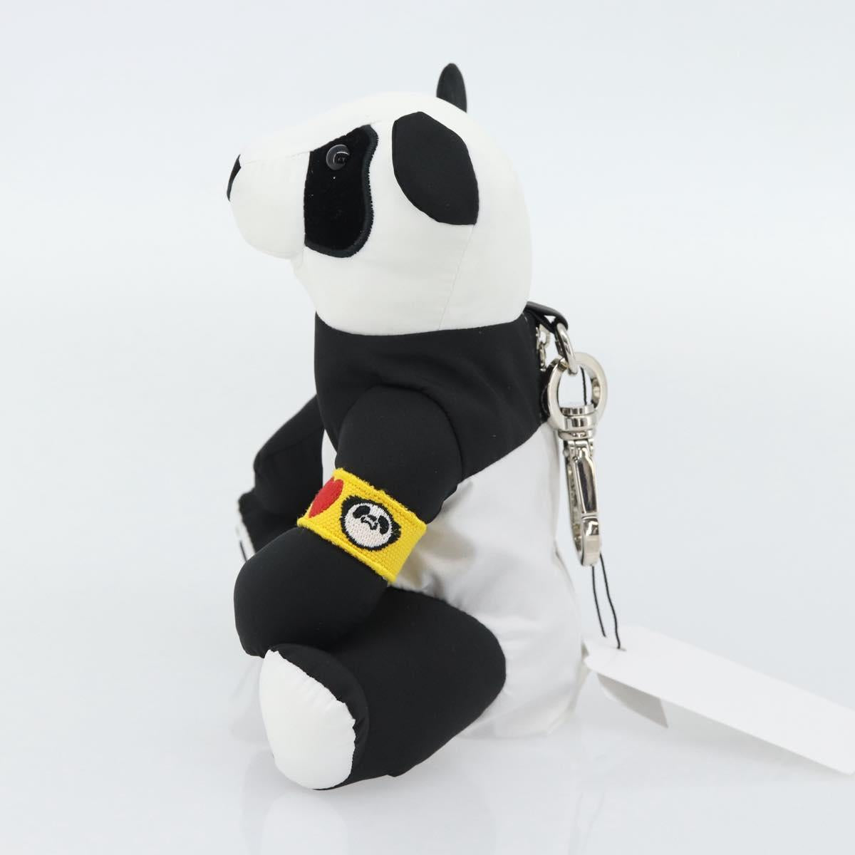 DOLCE&GABBANA D&G x Jujutsu Kaisen Eco Bag Panda Bag Nylon Black Auth 167375M