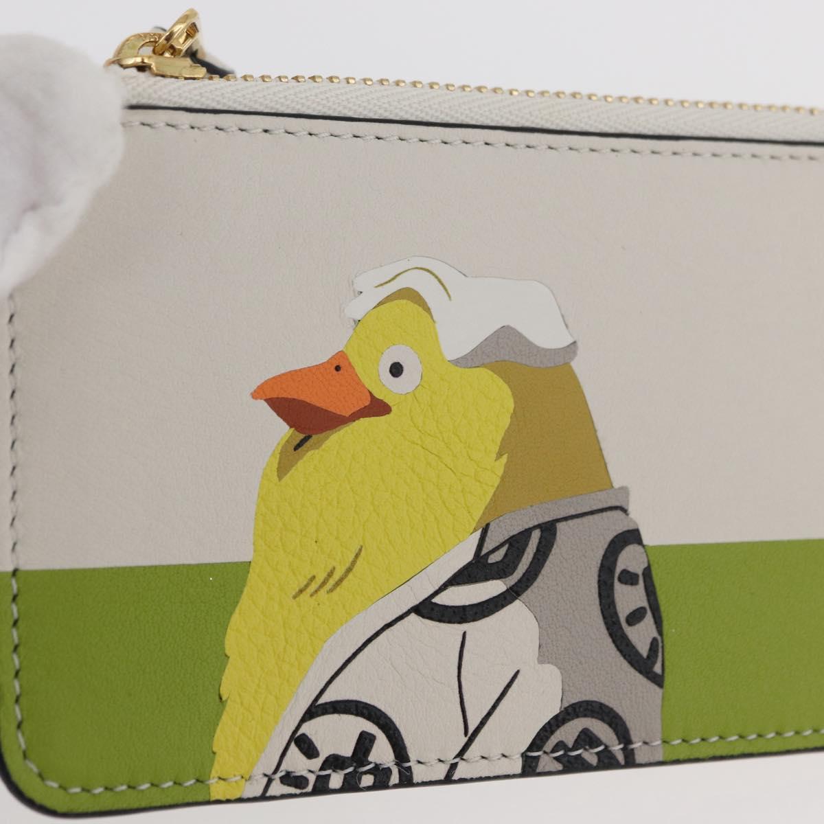 LOEWE × Studio Ghibli Spirited Away Ootori-sama Card Case Leather Auth 167376SM