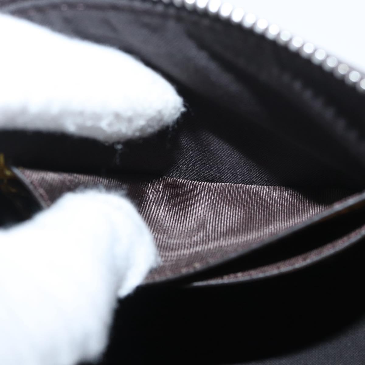 FENDI x FRGMT x POKÉMON Zucca Canvas Dragonfly Bag Black Brown Auth 167378SM