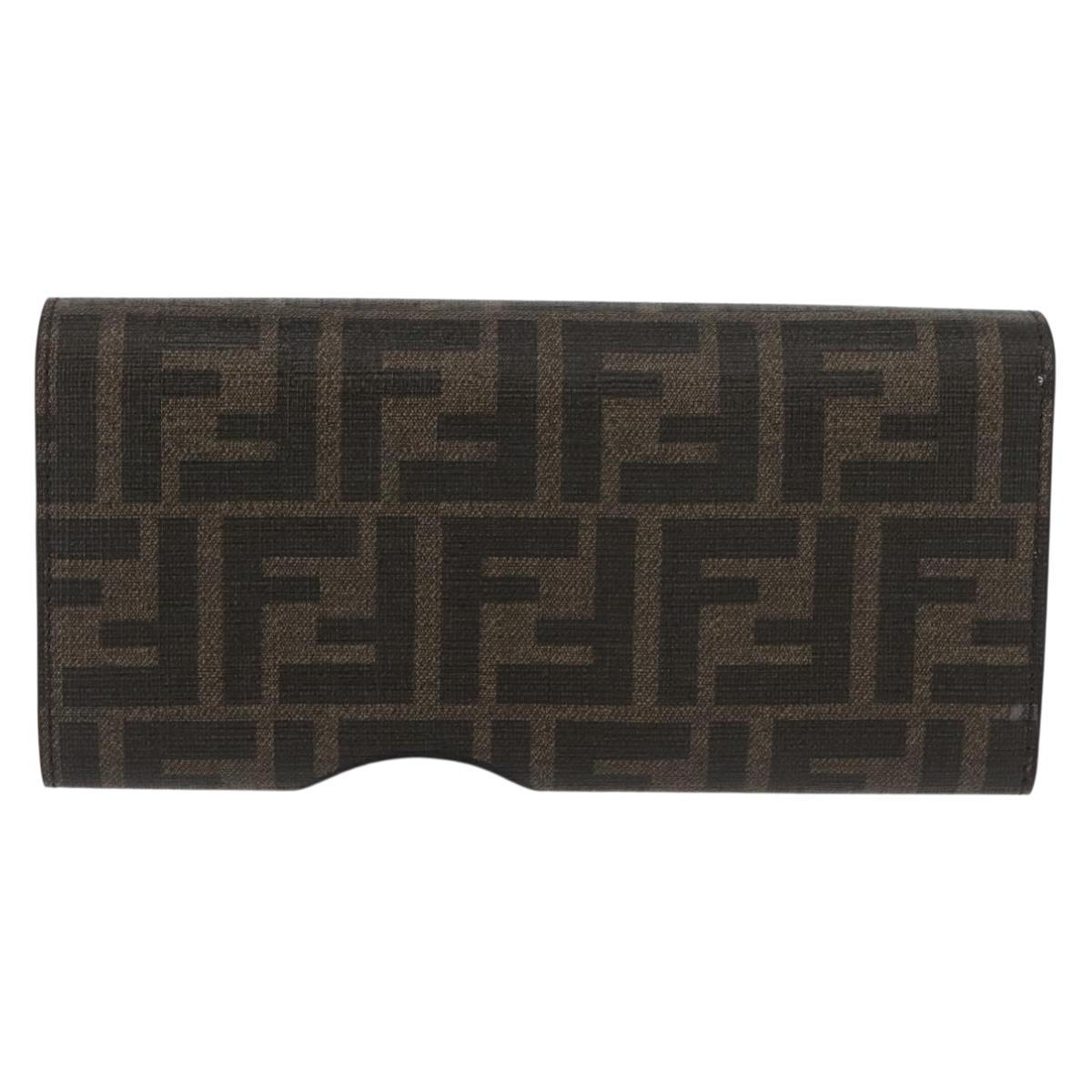 FENDI FENDI x FRGMT x POKÉMON Zucca Canvas Chain Wallet Mini Ryu Auth 167391SM