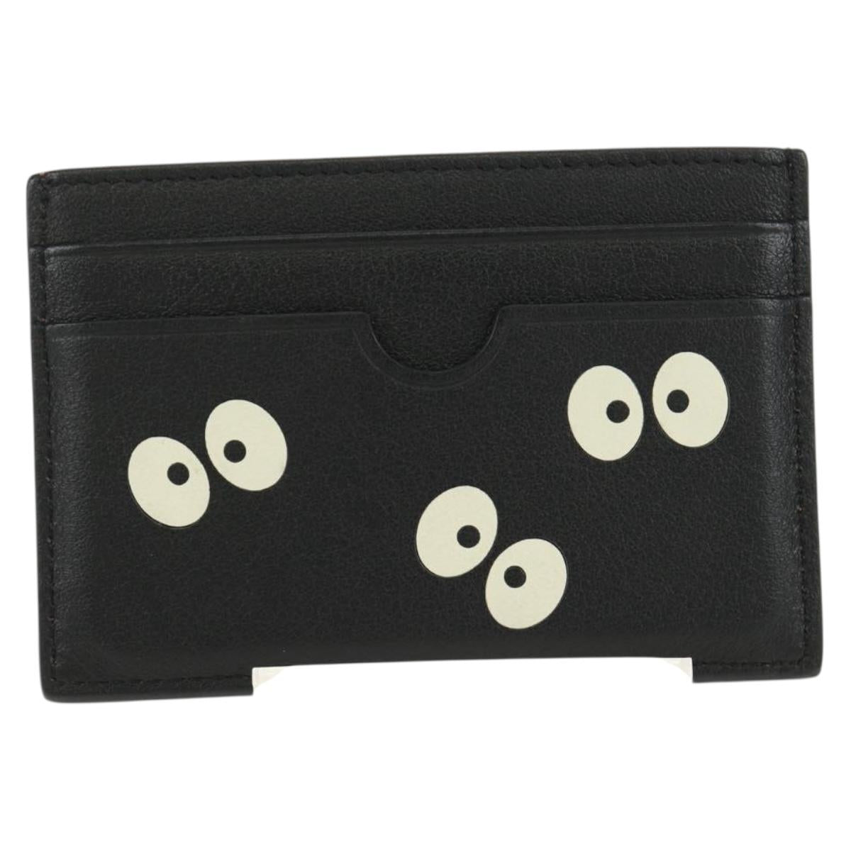 LOEWE × Studio Ghibli My Neighbor Totoro Card Case Leather Brown Auth 167394SAM
