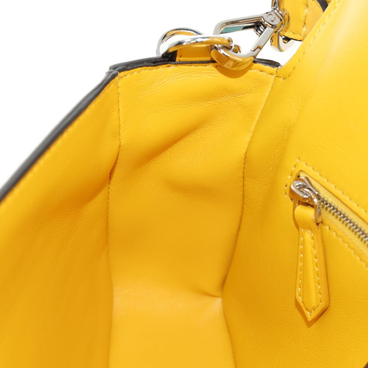 FENDI Dragonite FENDIxFRGMTxPOKÉMON Mamma Baguette Bag Leather Auth 167404SM