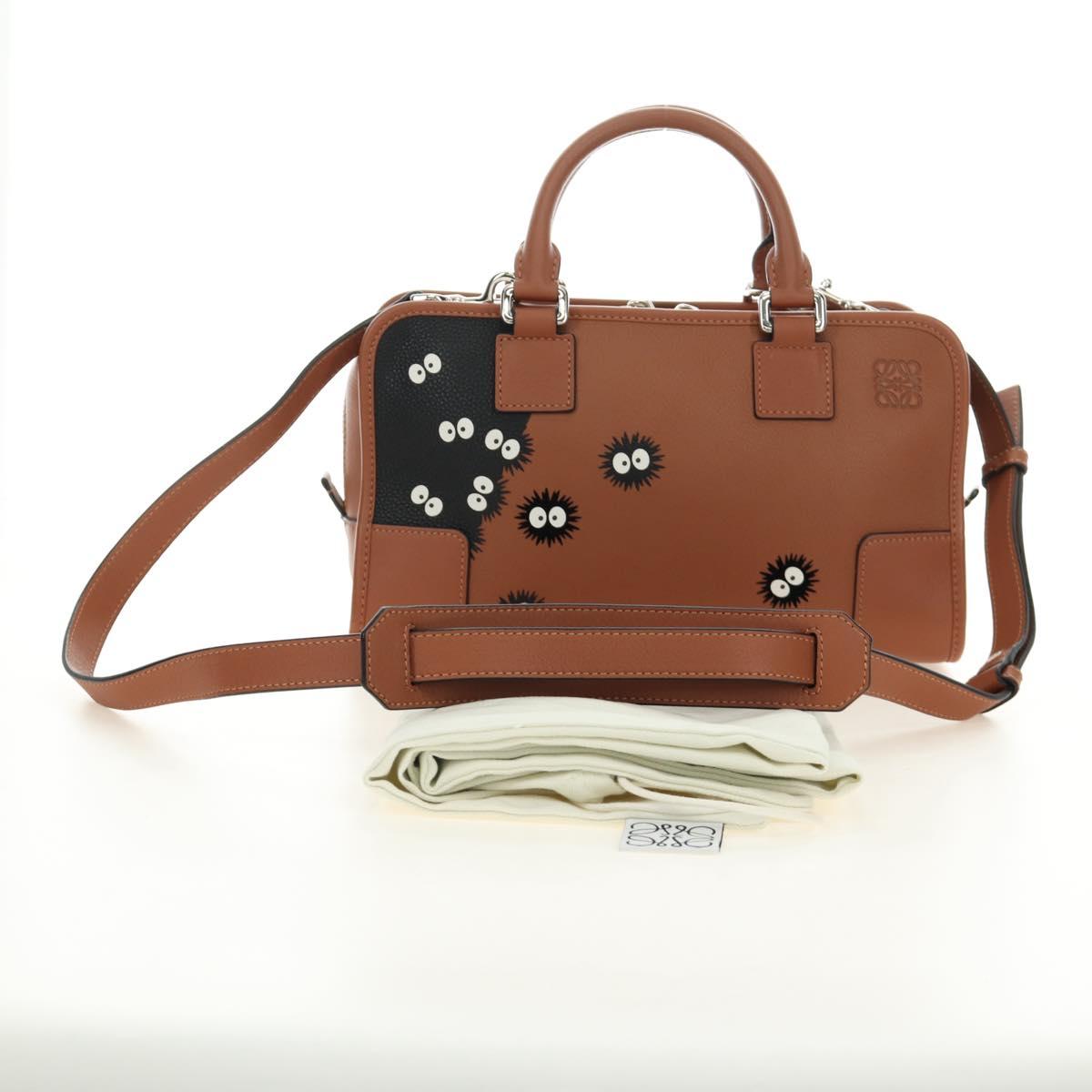 LOEWE × Studio Ghibli My Neighbor Totoro Amazona 28 Leather 2way Auth 167413SM