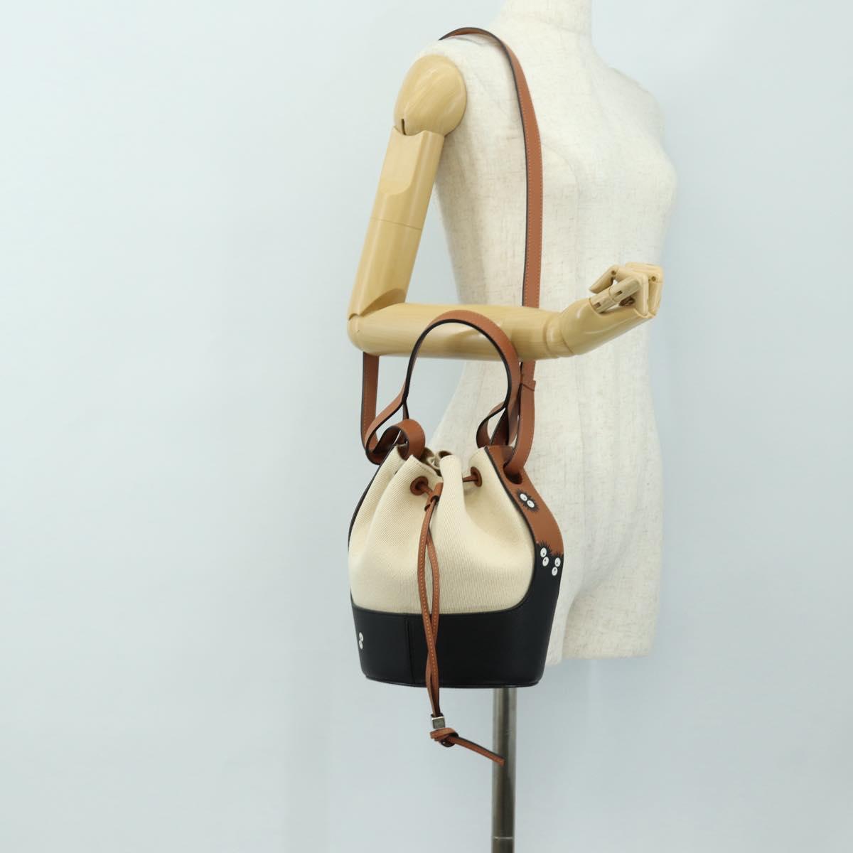 LOEWE × Studio Ghibli My Neighbor Totoro Pitch Black Balloon Bag Auth 167423SM
