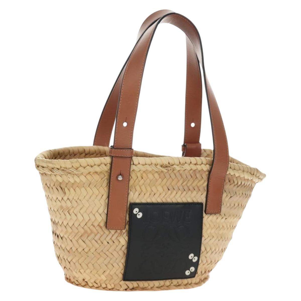 LOEWE × Studio Ghibli My Neighbor Totoro Pitch Black Basket Small Auth 167425M