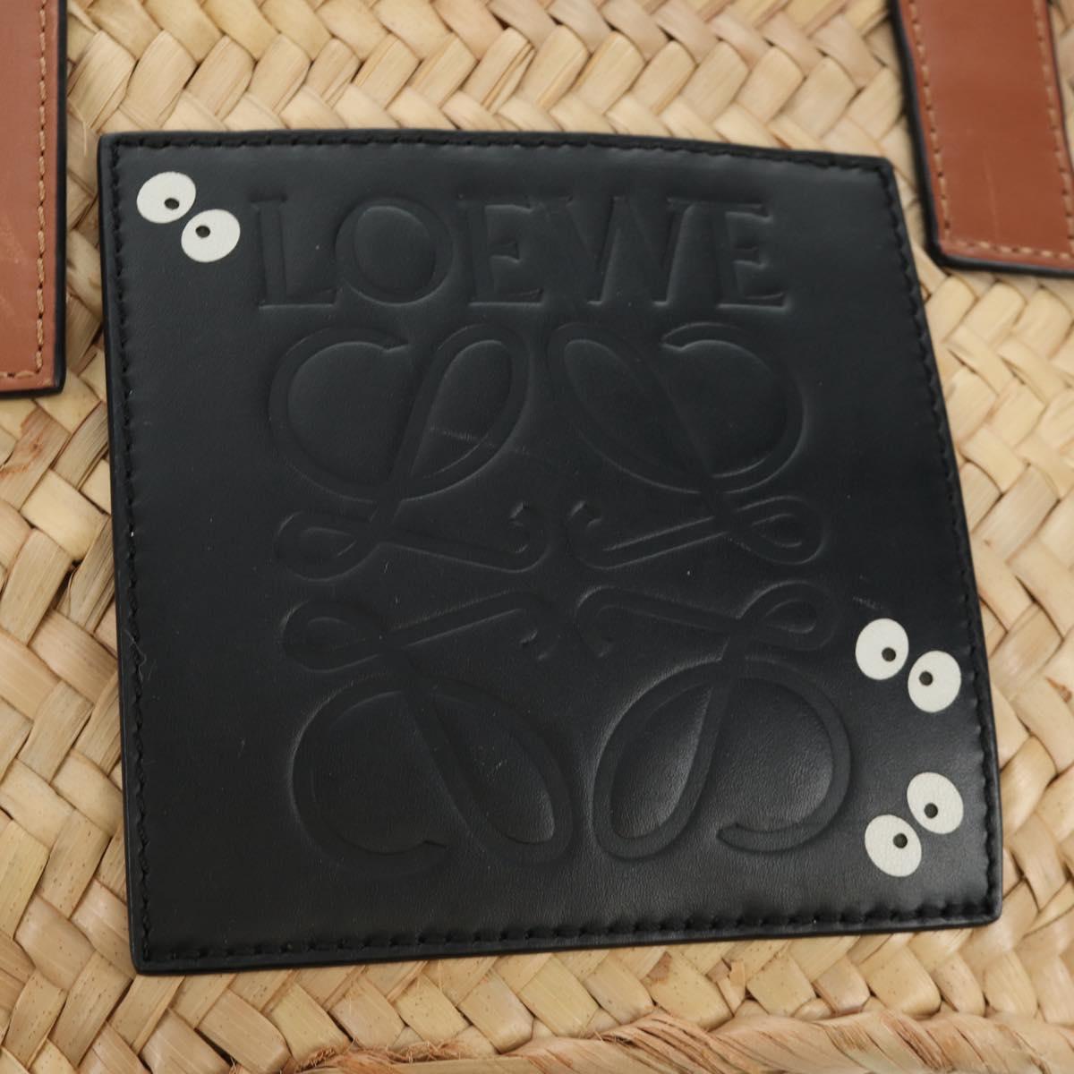 LOEWE × Studio Ghibli My Neighbor Totoro Pitch Black Basket Small Auth 167425M
