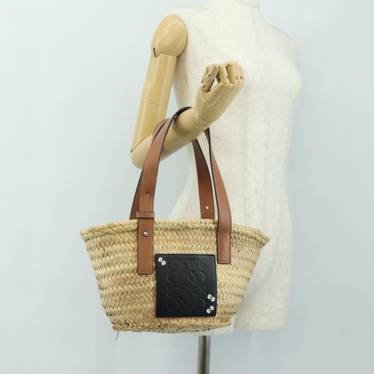 LOEWE × Studio Ghibli My Neighbor Totoro Pitch Black Basket Small Auth 167425M