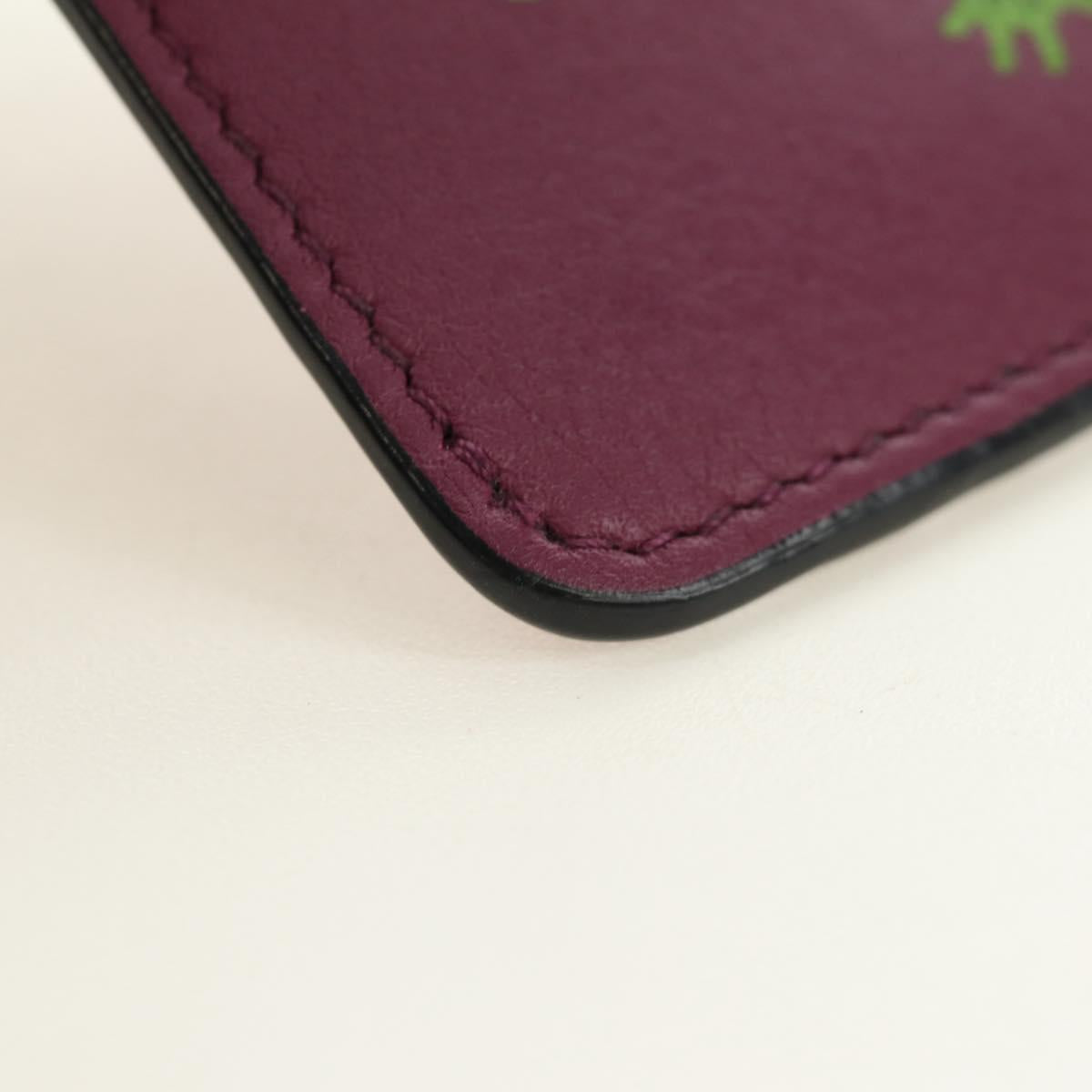 LOEWE × Studio Ghibli Green Frog From Spirited Away Case Leather Auth 167428SM