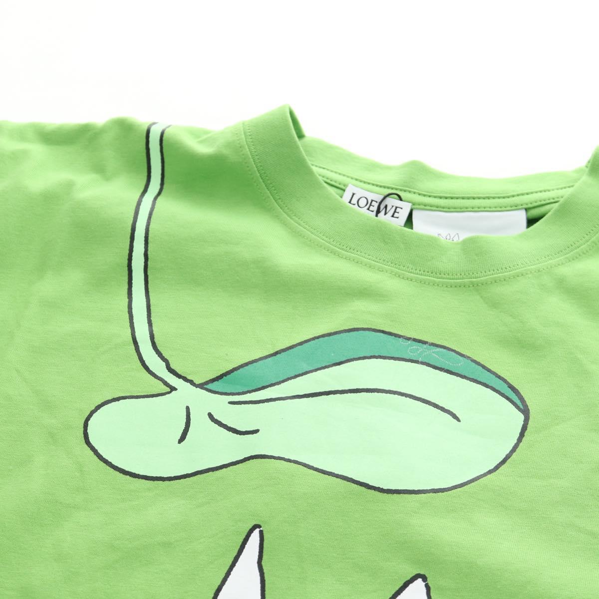 LOEWE × Ghibli T Shirt Little Totoro My Neighbor Totoro Cotton Auth 167431SM