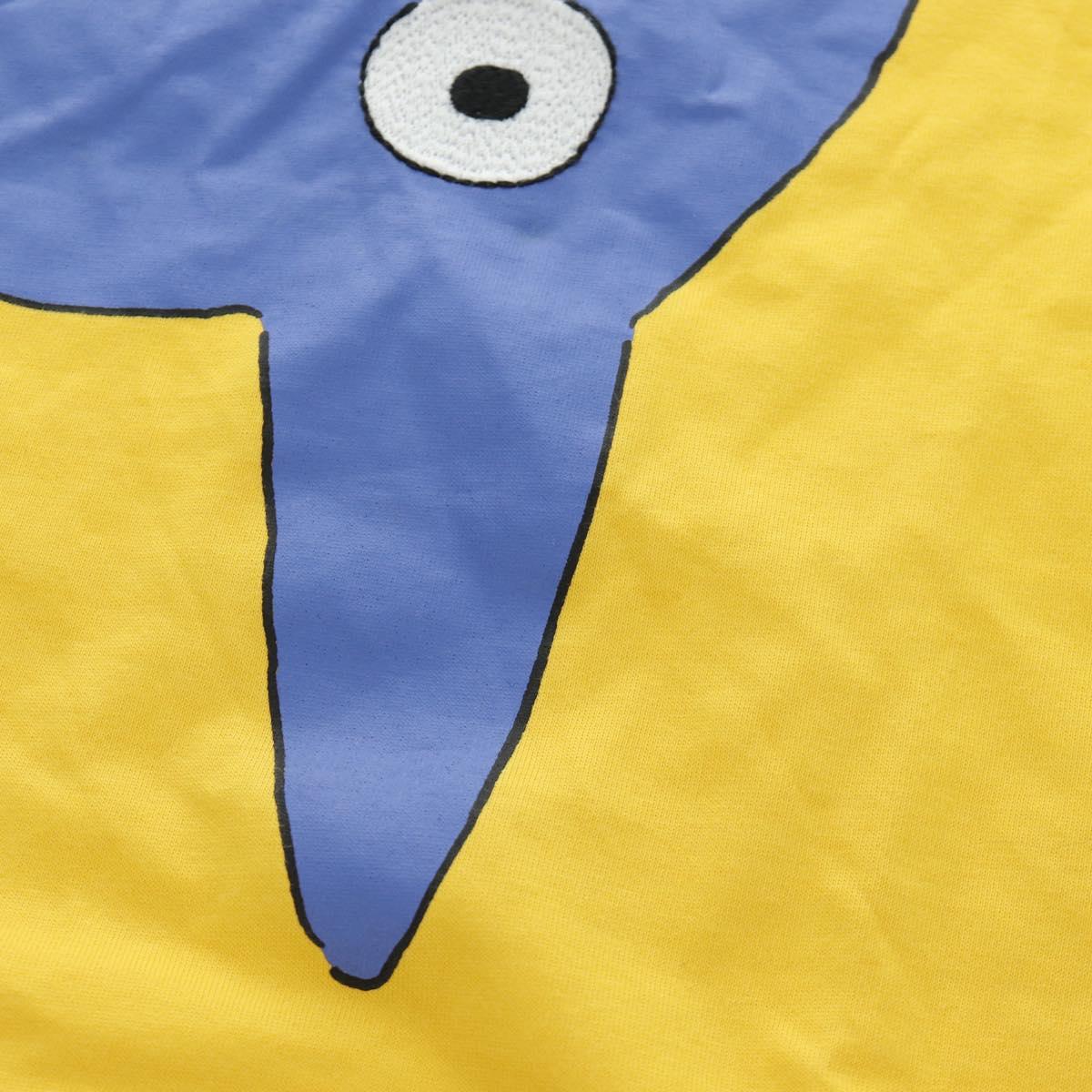 LOEWE × Ghibli Totoro T-Shirt Medium Totoro Cotton Yellow Auth 167432SM
