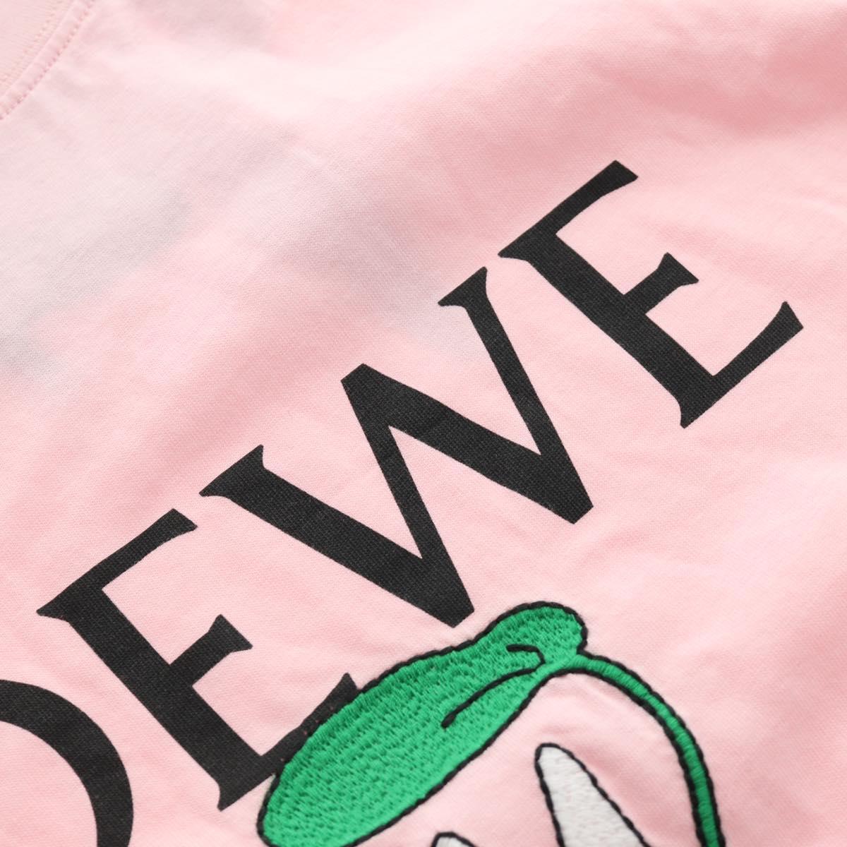 LOEWE × Studio Ghibli My Neighbor Totoro T Shirt Cotton Pink Auth 167433SM