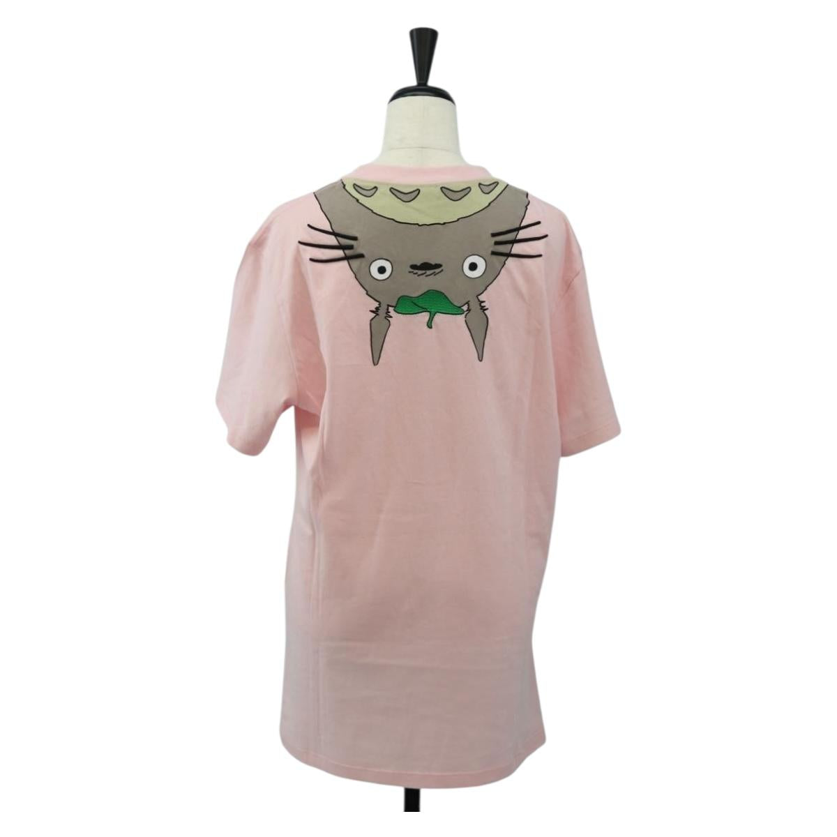 LOEWE × Studio Ghibli My Neighbor Totoro T Shirt Cotton Pink Auth 167433SM