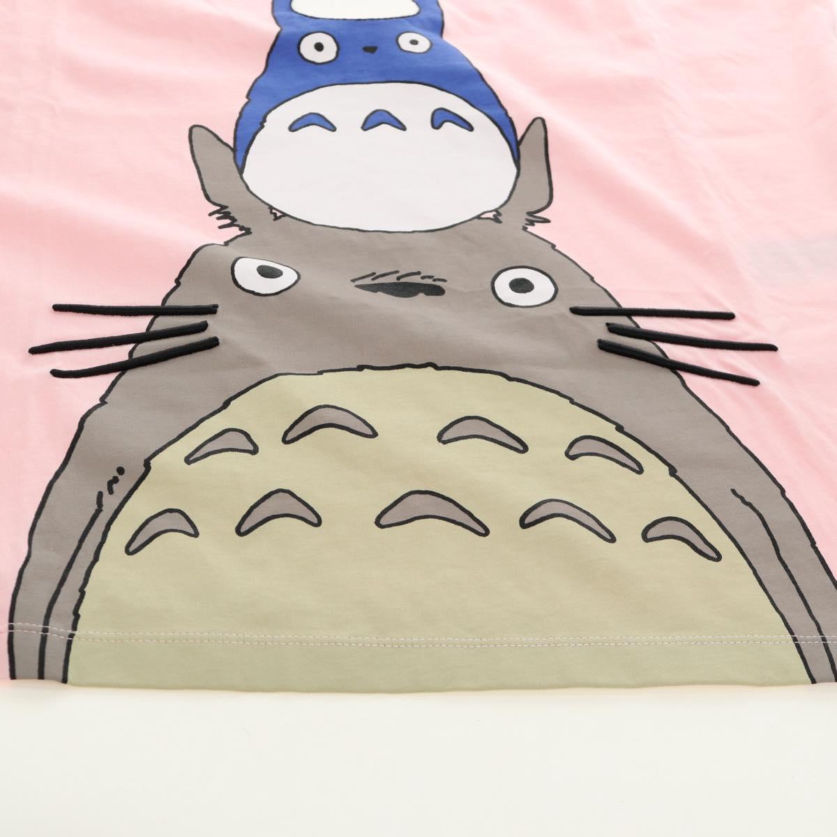 LOEWE × Studio Ghibli My Neighbor Totoro T Shirt Cotton Pink Auth 167433SM