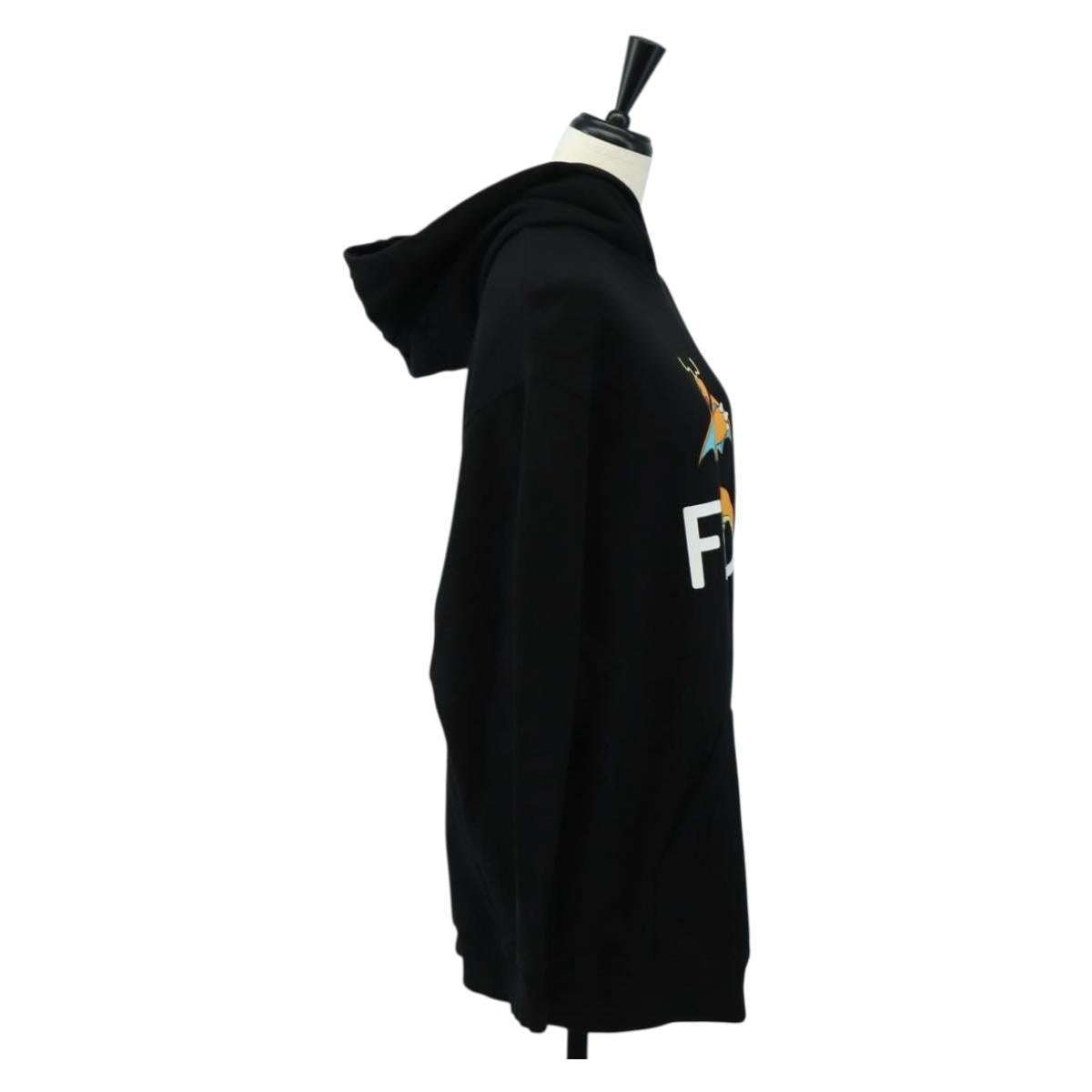 FENDI FENDI x FRGMT x POKÉMON Parker Kairyu Cotton Black Auth 167434SM
